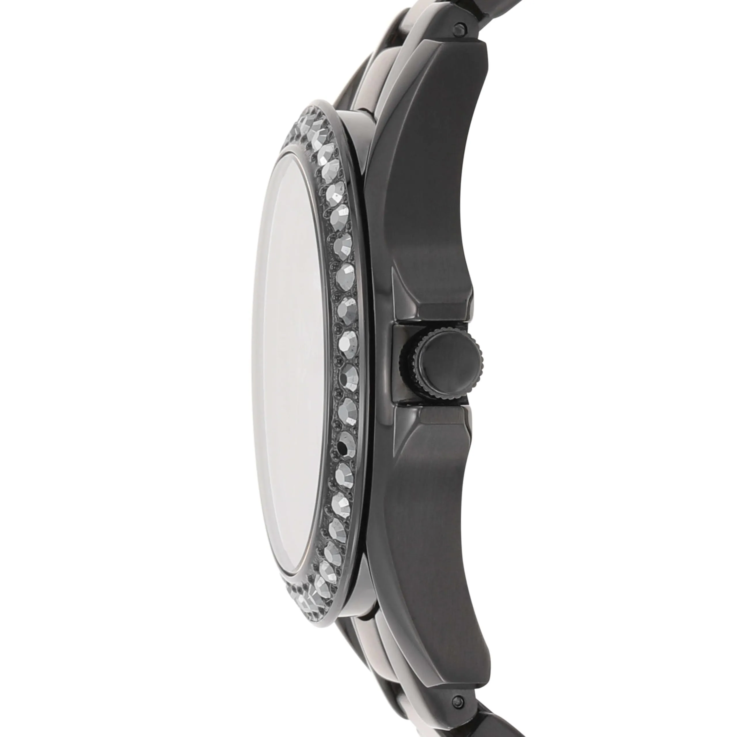 Fossil Riley Orologio da Donna in Acciaio Inossidabile Nero, 38 mm, ES4519 - immagine 3