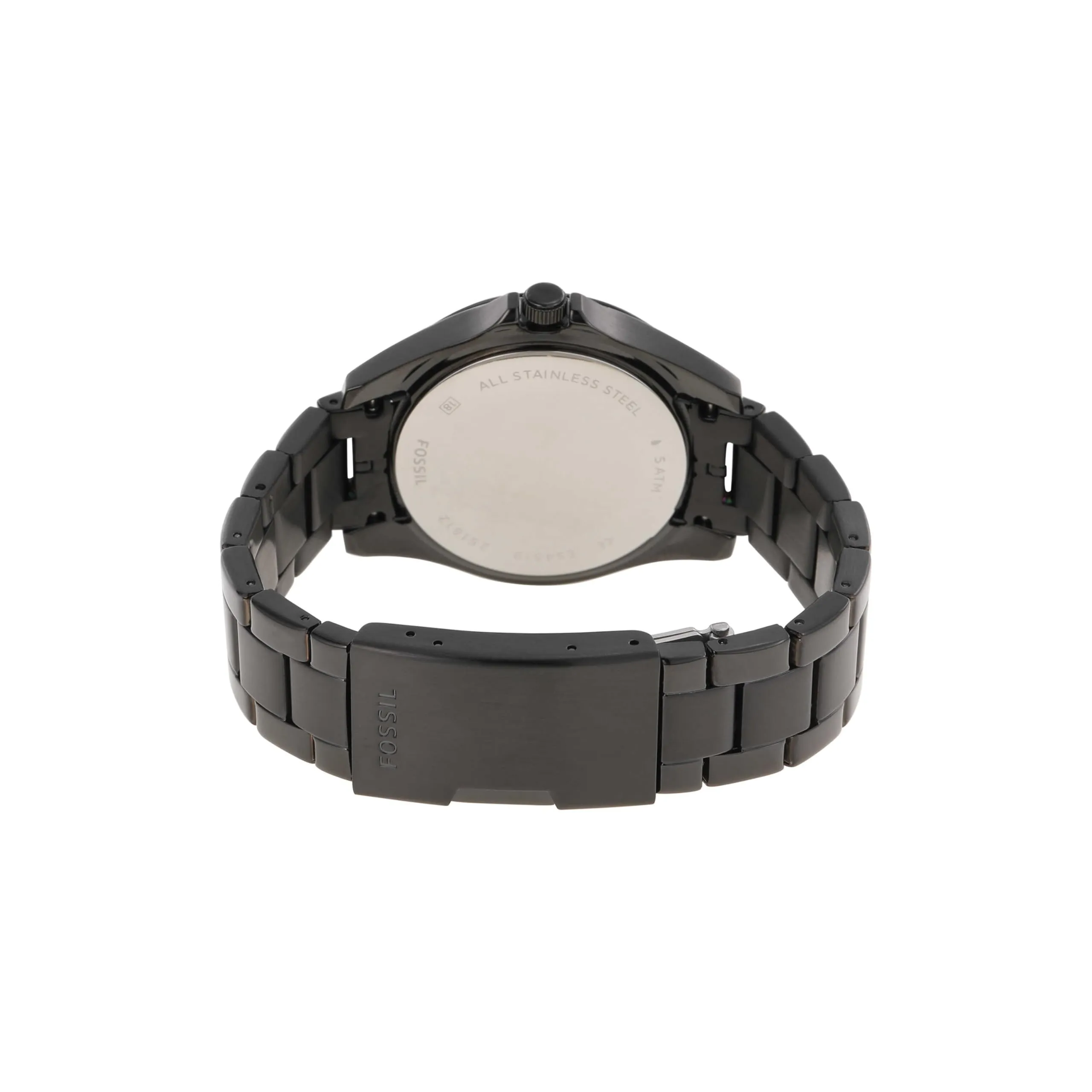 Fossil Riley Orologio da Donna in Acciaio Inossidabile Nero, 38 mm, ES4519 - immagine 4