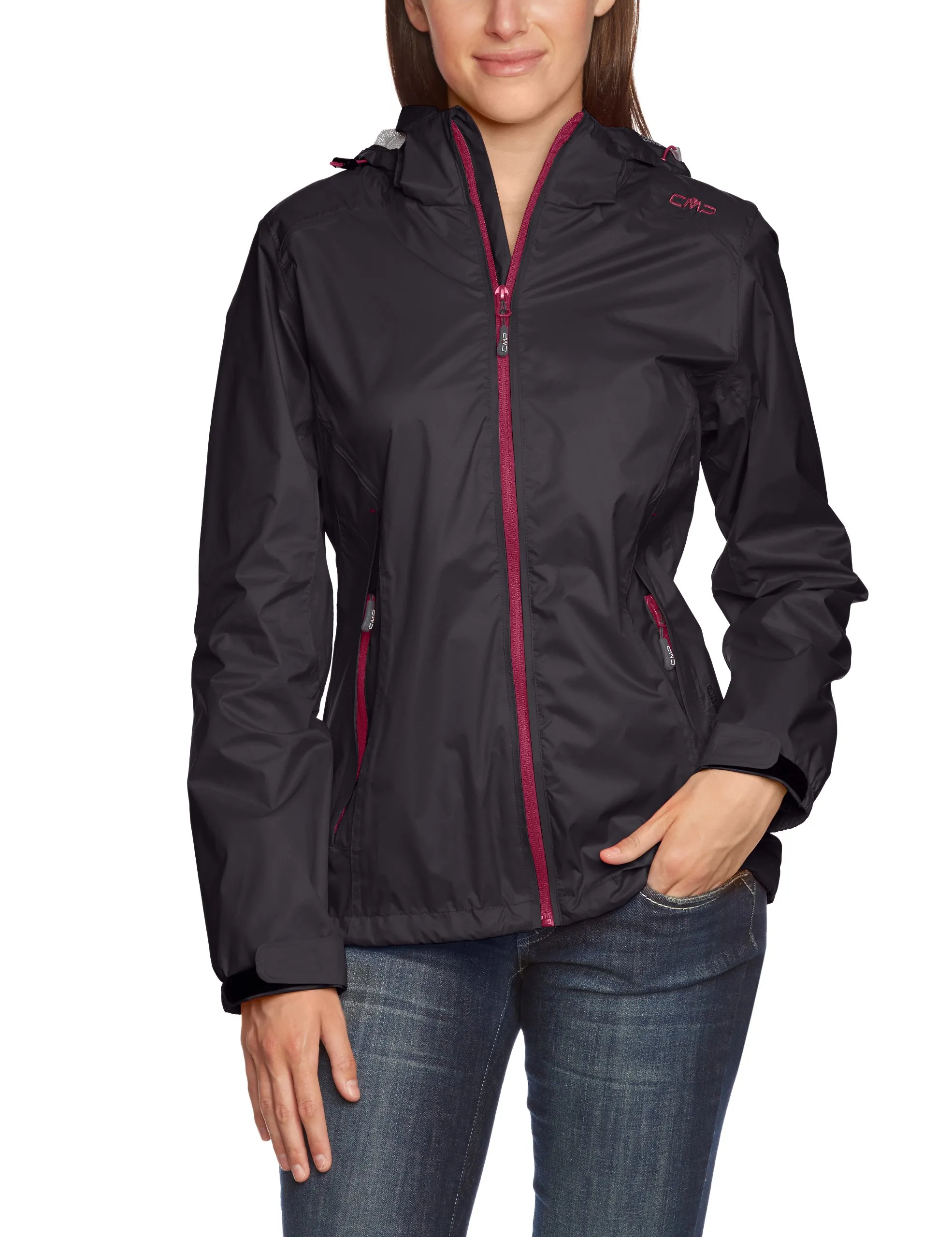 CMP Giacca Leggera Impermeabile da Donna, Antracite, 40 - immagine 1