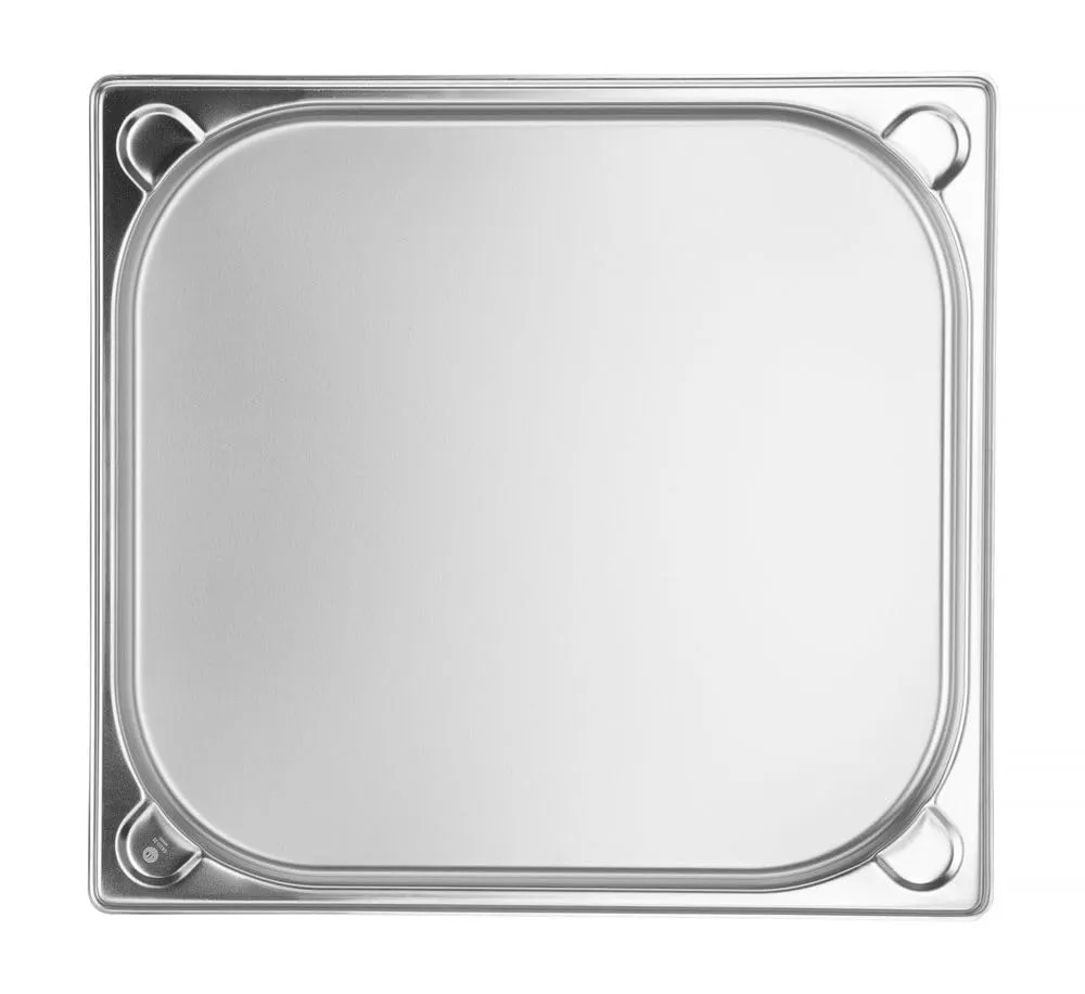Hendi Kitchen Line Contenitore Gastronorm GN 2/3, Acciaio Inox, 1.5L, 354x325x20mm - immagine 3