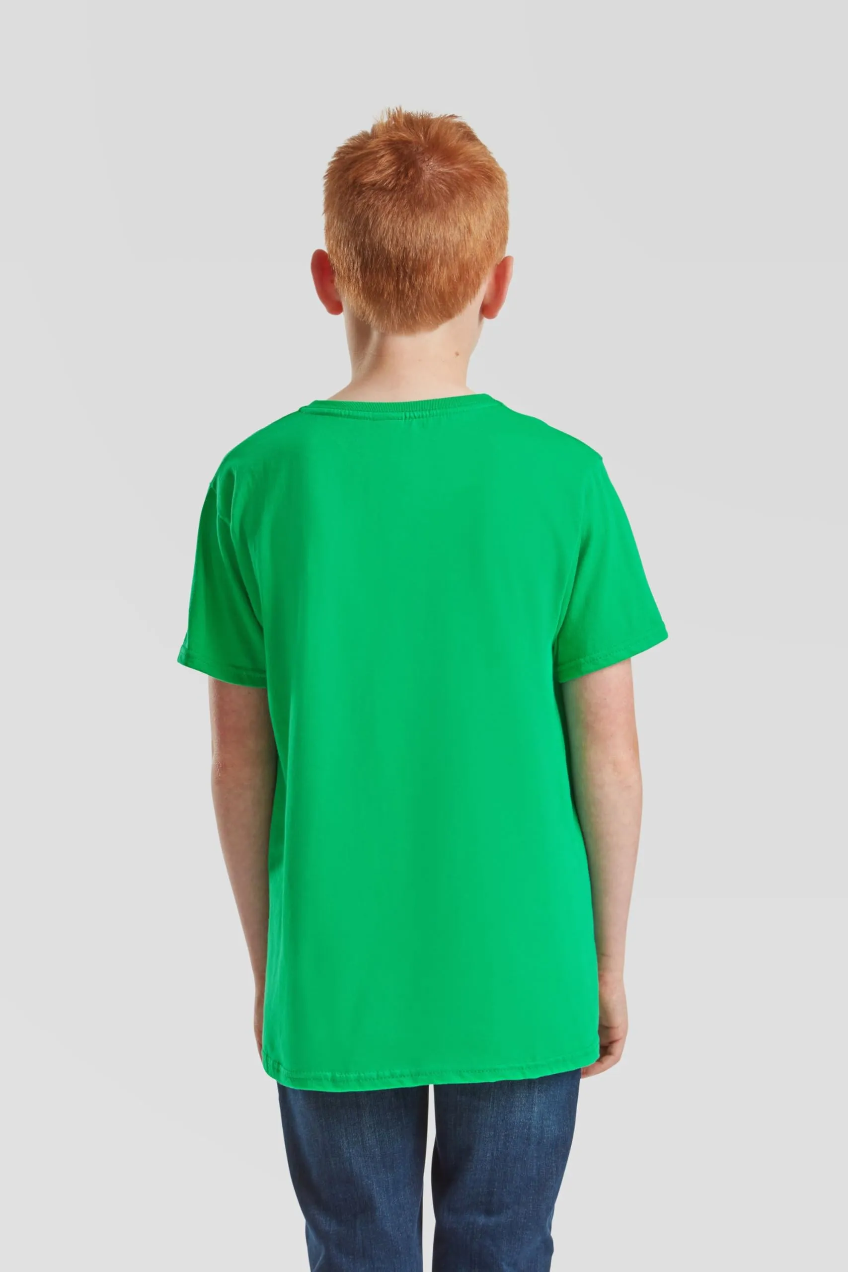 Fruit of the Loom Kids Iconic 150 T-Shirt, Kelly Green, 3-4 Years (98/104 cm) - immagine 5