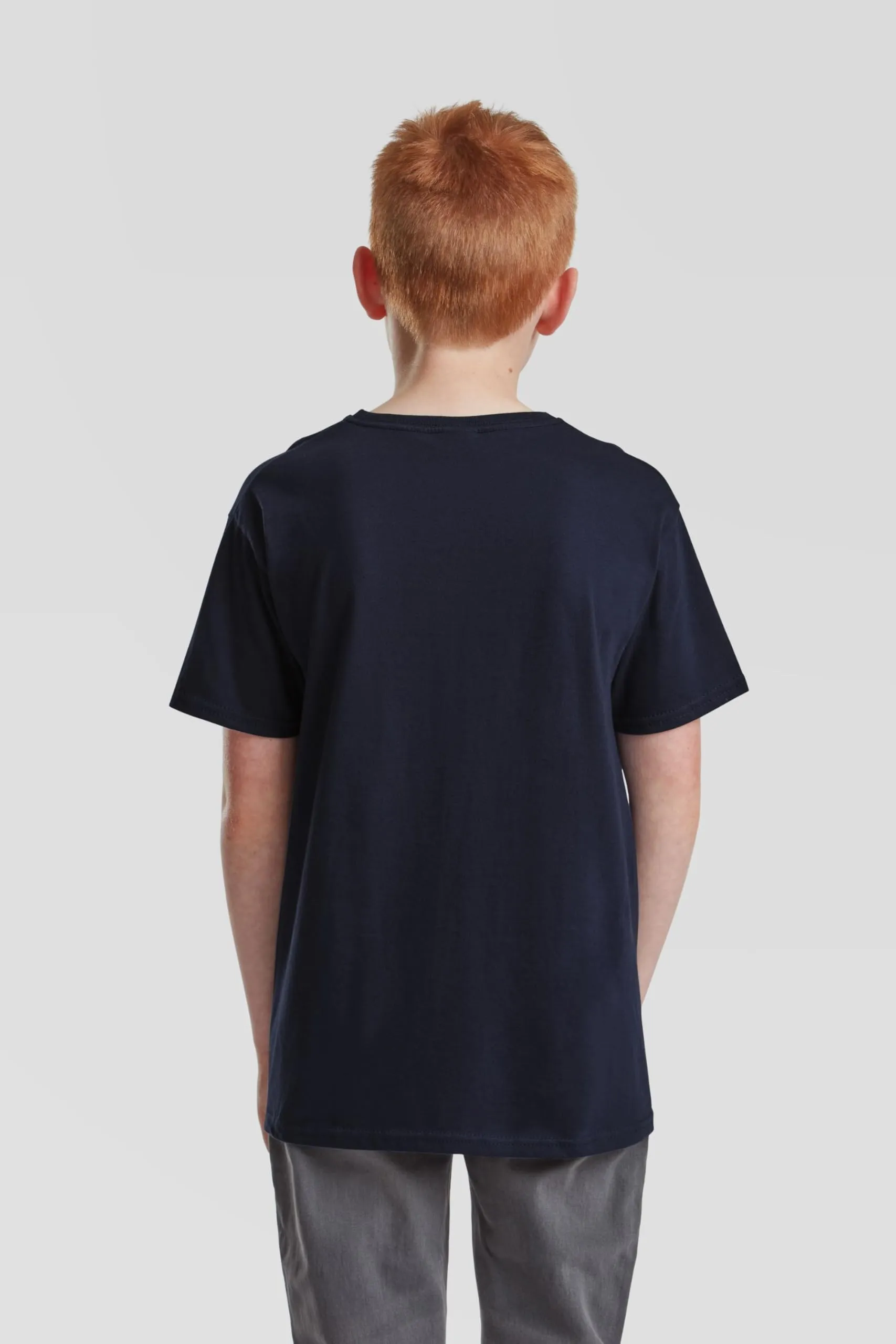 Fruit of the Loom Kids Iconic 150 T-Shirt, Deep Navy, 14-15 Years - immagine 5