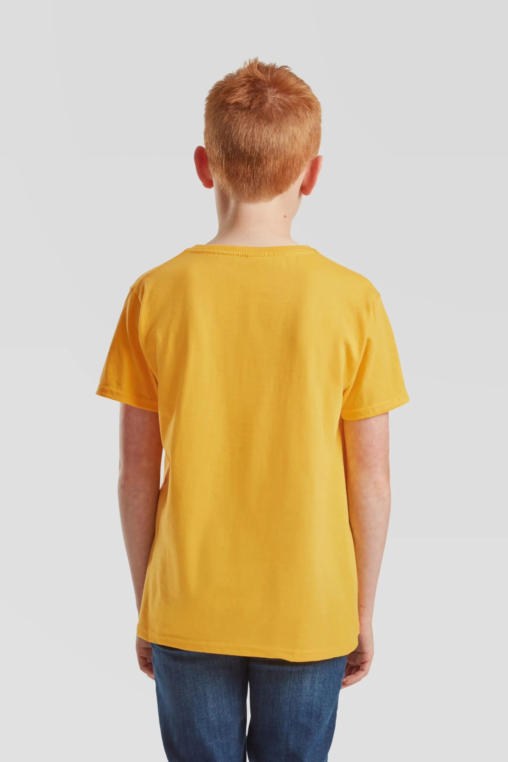 Fruit of the Loom Kids Iconic 150 T-Shirt, Sunflower, 14-15 Years - immagine 5