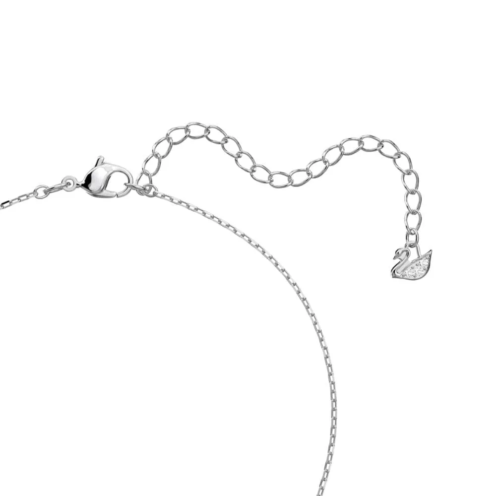 Swarovski Una Set, Round Cut, Blue, Rhodium Plated - immagine 7