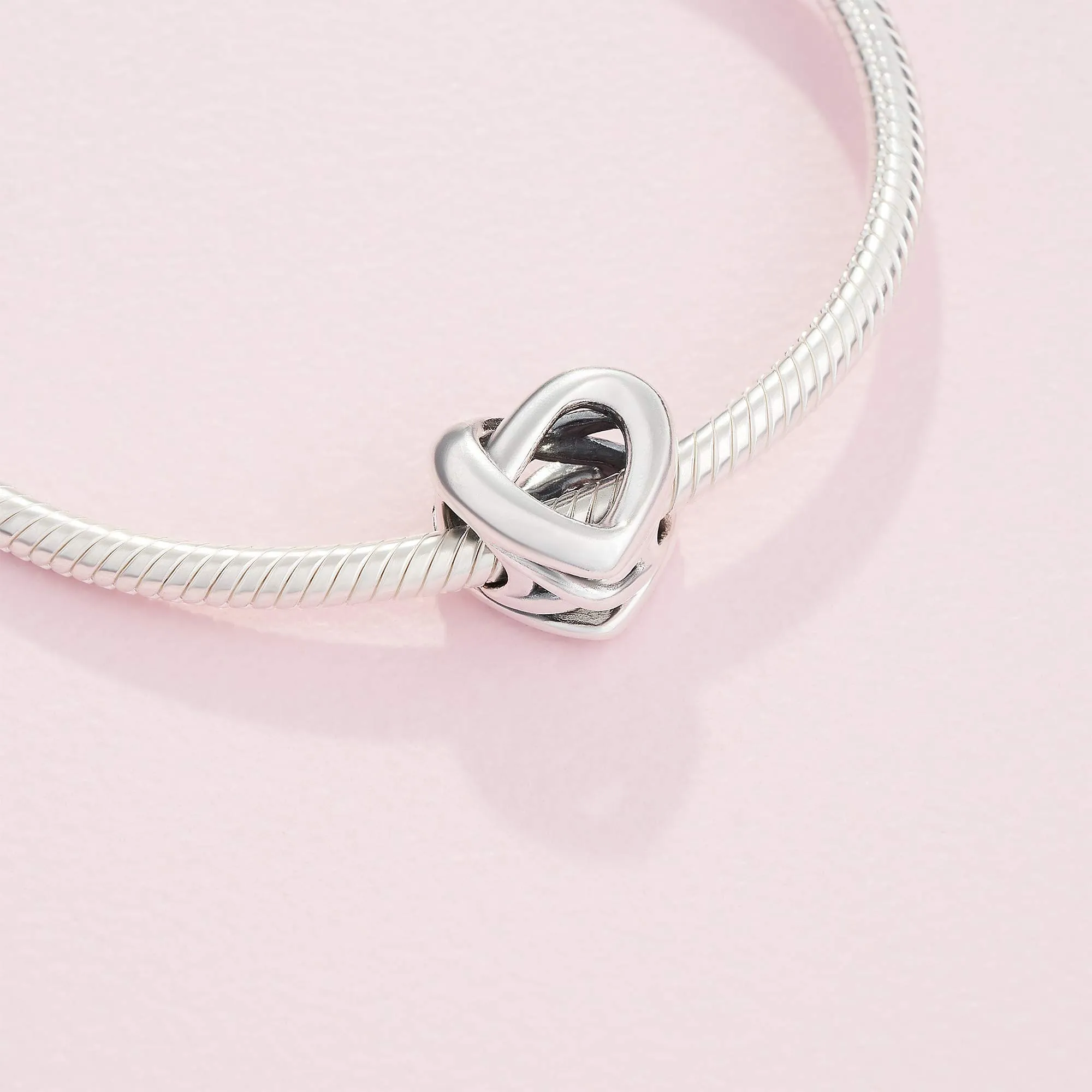 Pandora Icons Ciondolo Cuore Annodato in Argento Sterling 925 - immagine 5