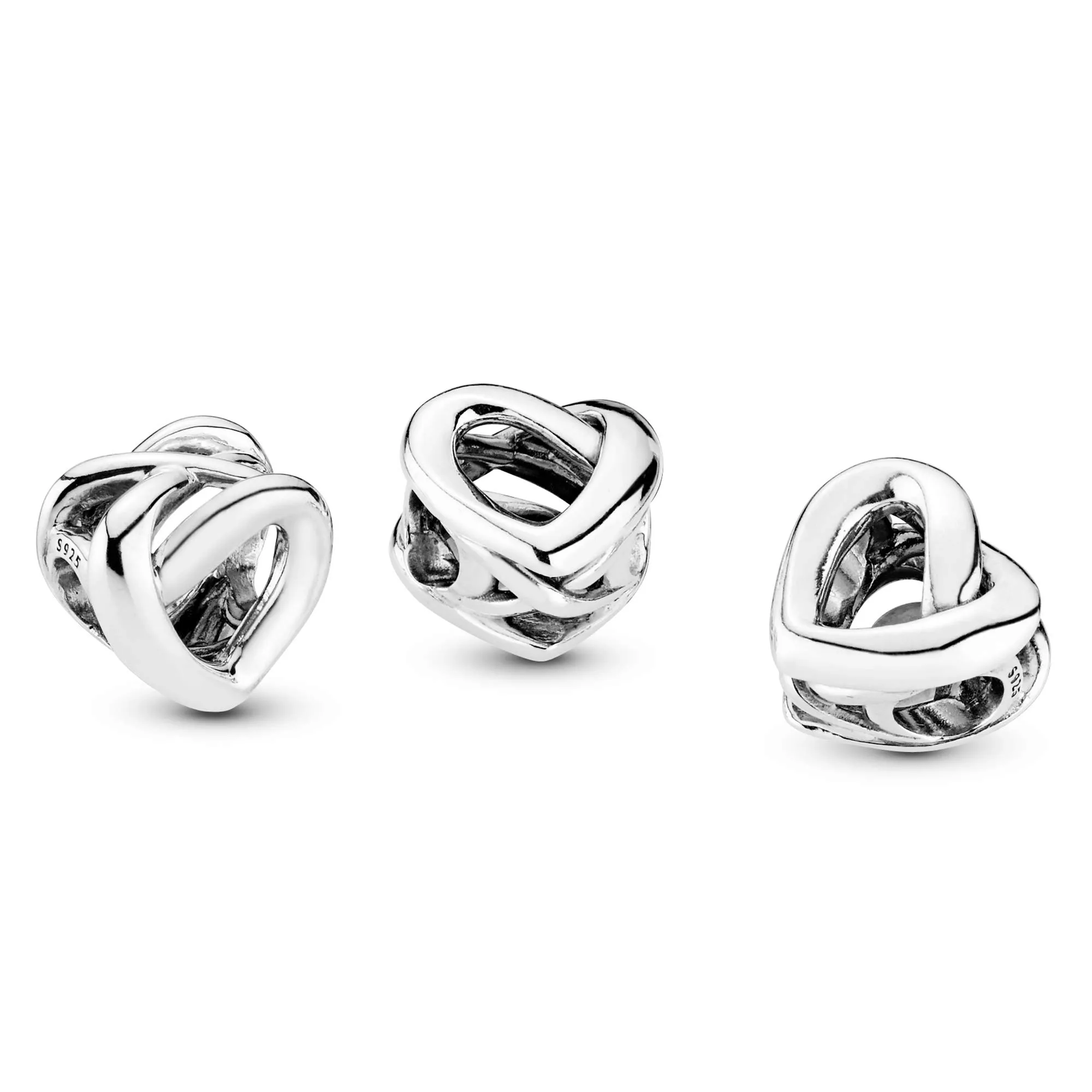 Pandora Icons Ciondolo Cuore Annodato in Argento Sterling 925 - immagine 7
