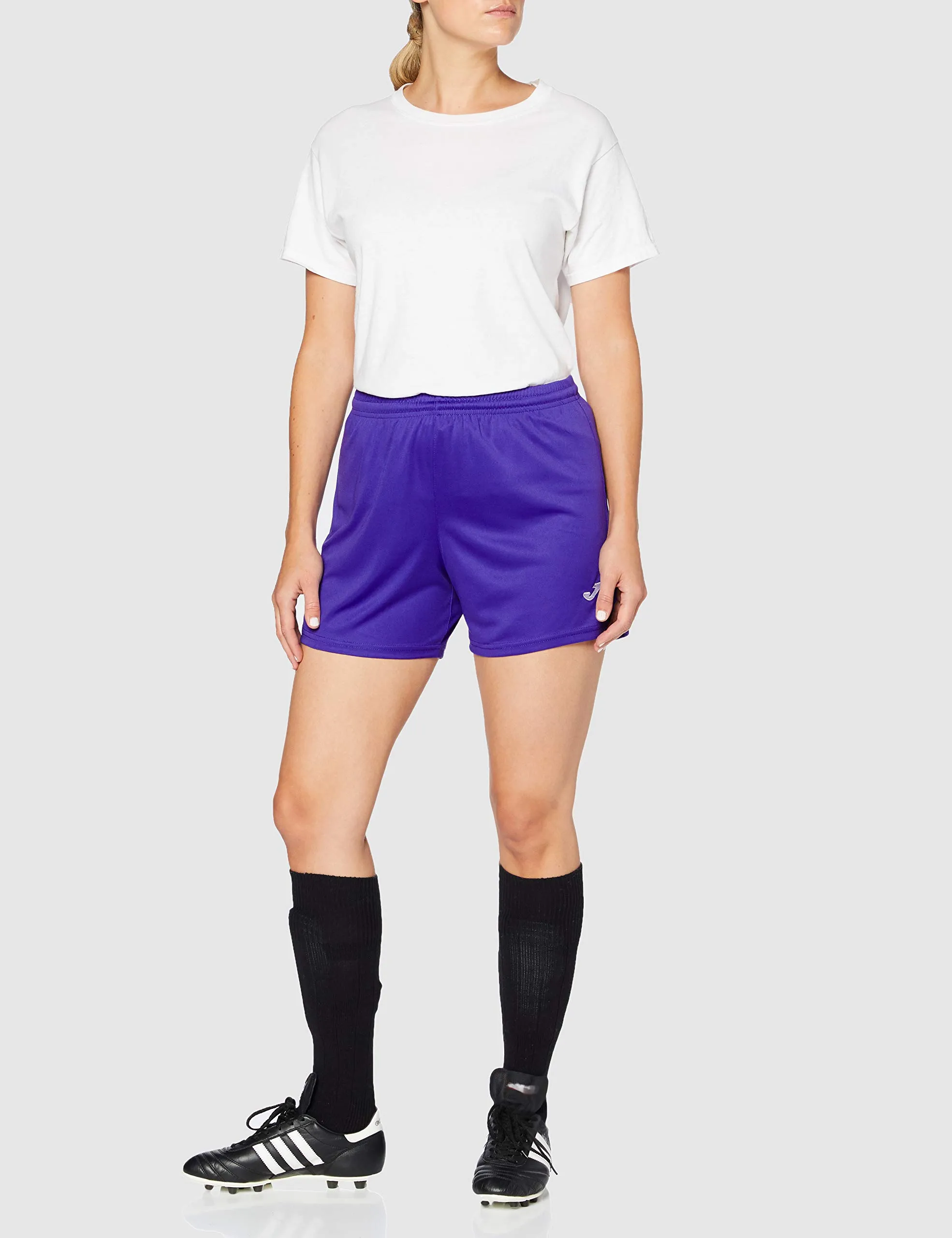 Joma Paris II Pantaloncini Sportivi Donna, Viola, M - immagine 2