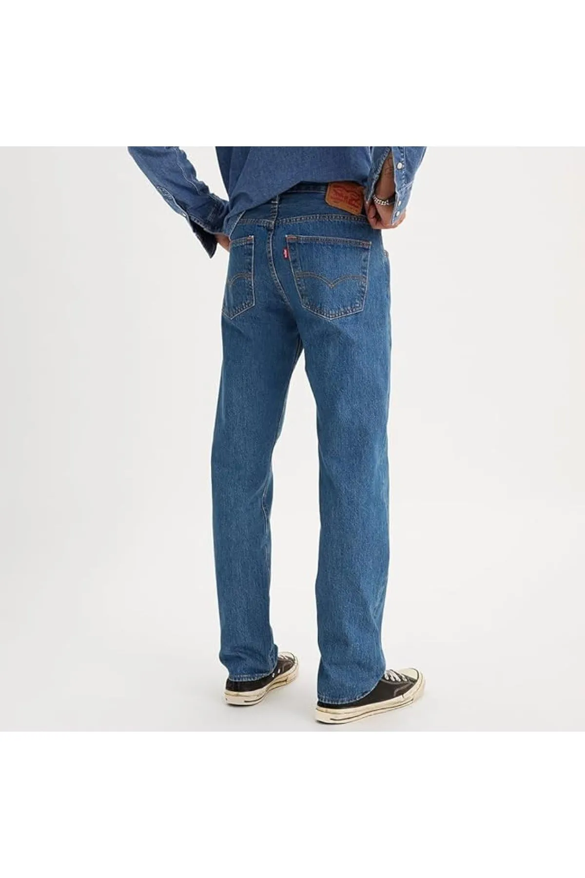 Levi's 501 Original Fit Jeans, Medium Stonewash, 31W / 32L - immagine 2