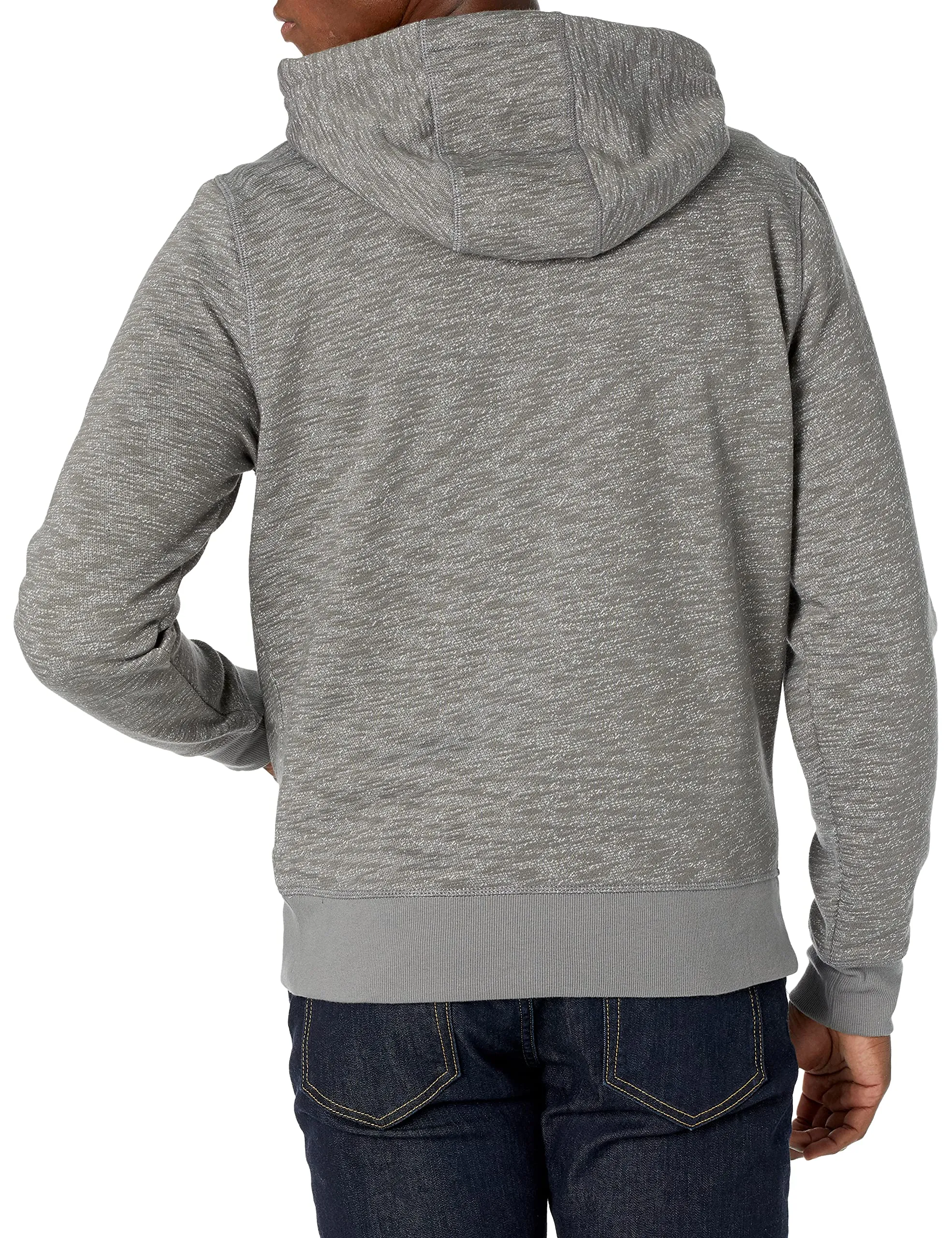 Amazon Essentials Felpa con Cappuccio Uomo, Grigio Chiaro Tintura Policromatica, XS - immagine 3