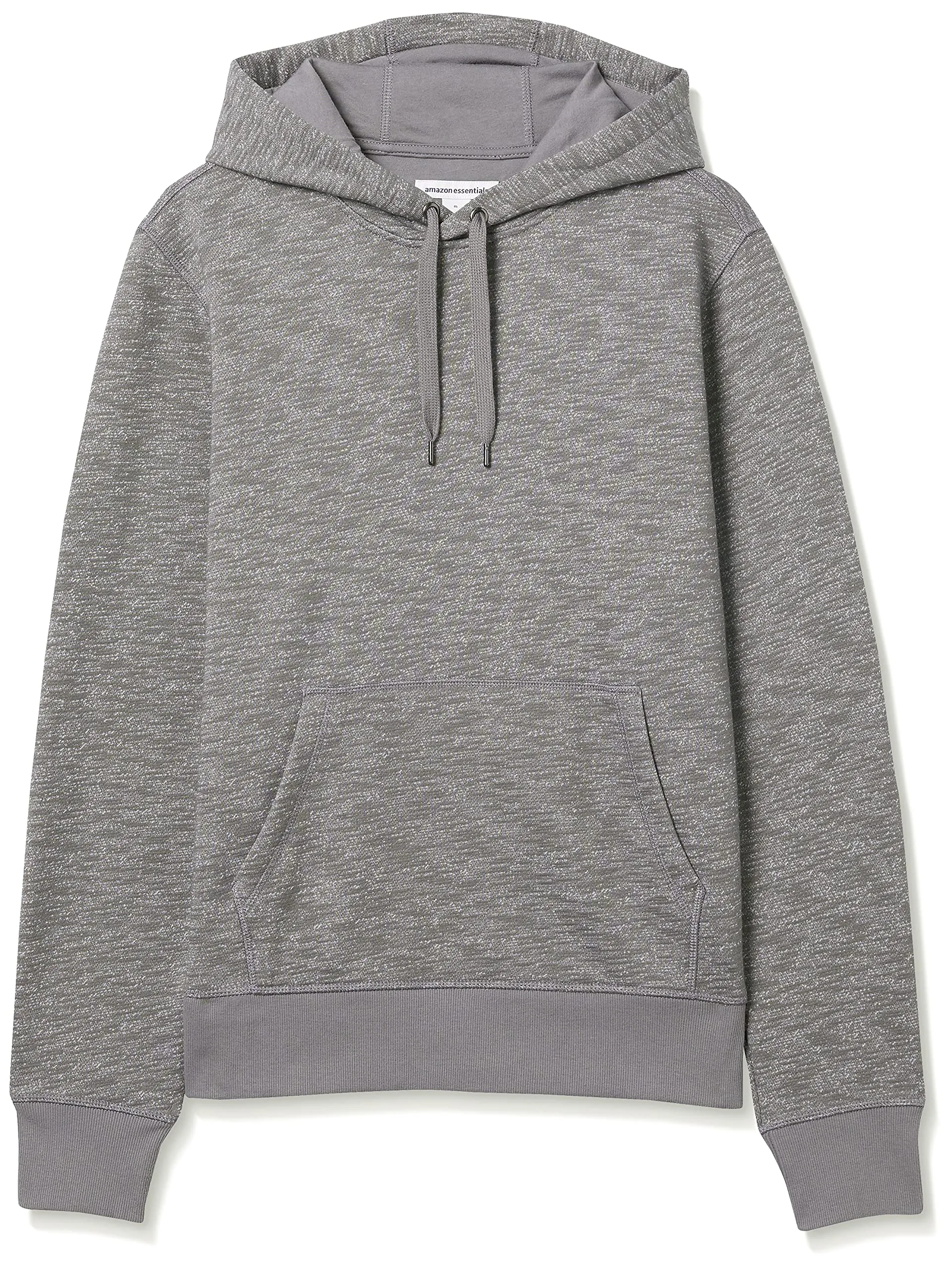 Amazon Essentials Felpa con Cappuccio Uomo, Grigio Chiaro Tintura Policromatica, XS - immagine 7