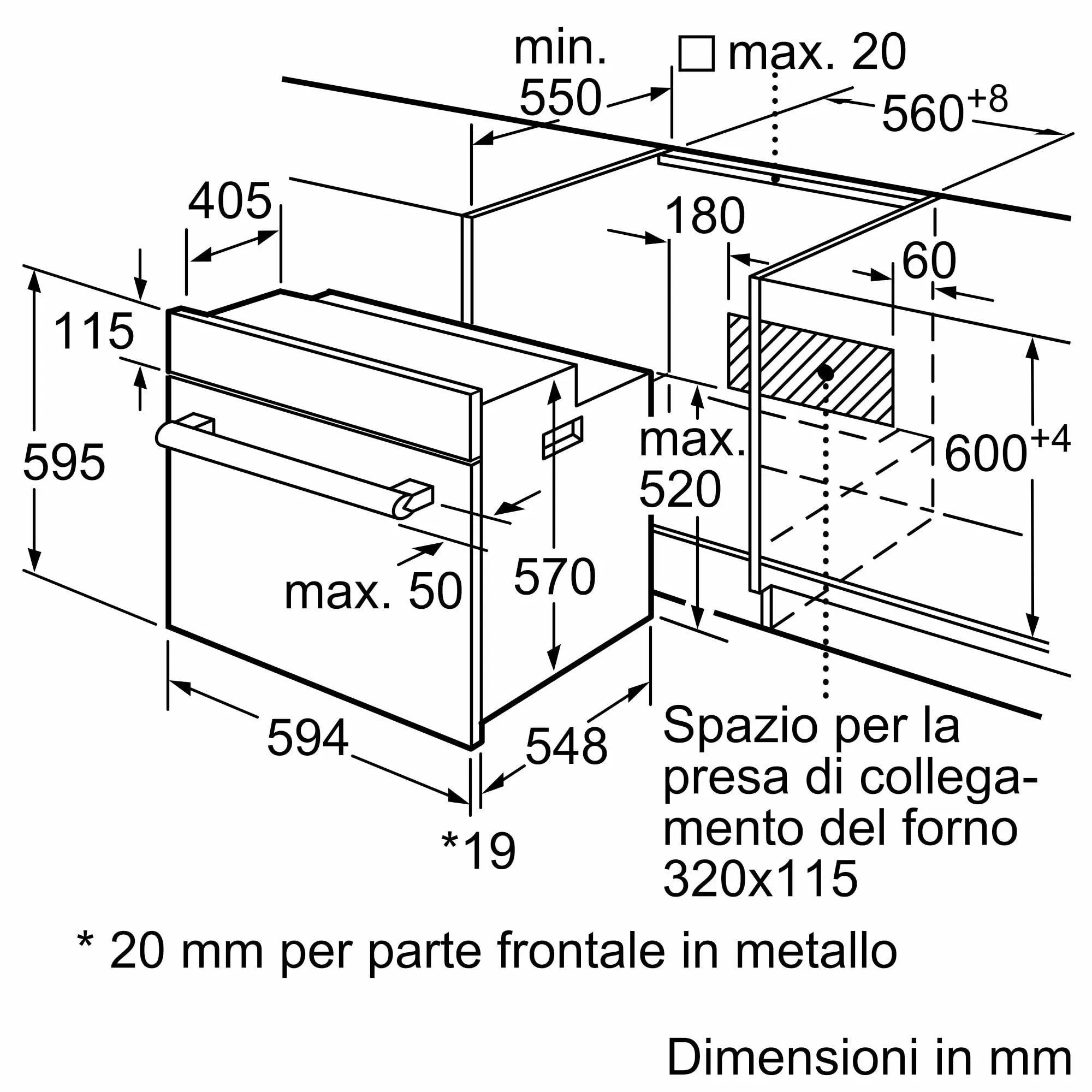 Bosch Serie 2 HBF011BR0 Forno Multifunzione Acciaio Inox - immagine 7