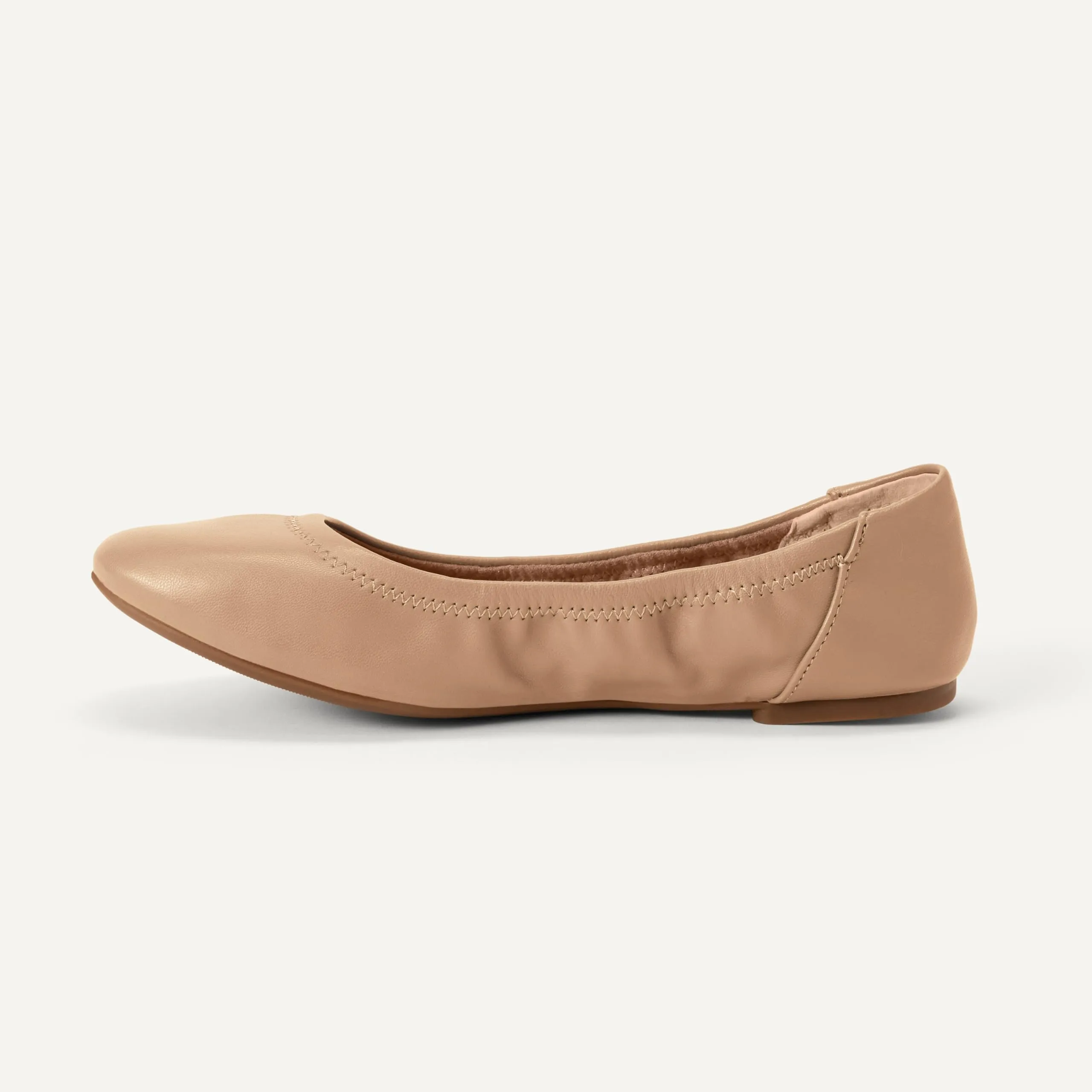 Amazon Essentials Ballerine Slip-on Donna, Beige, 38 EU - immagine 3
