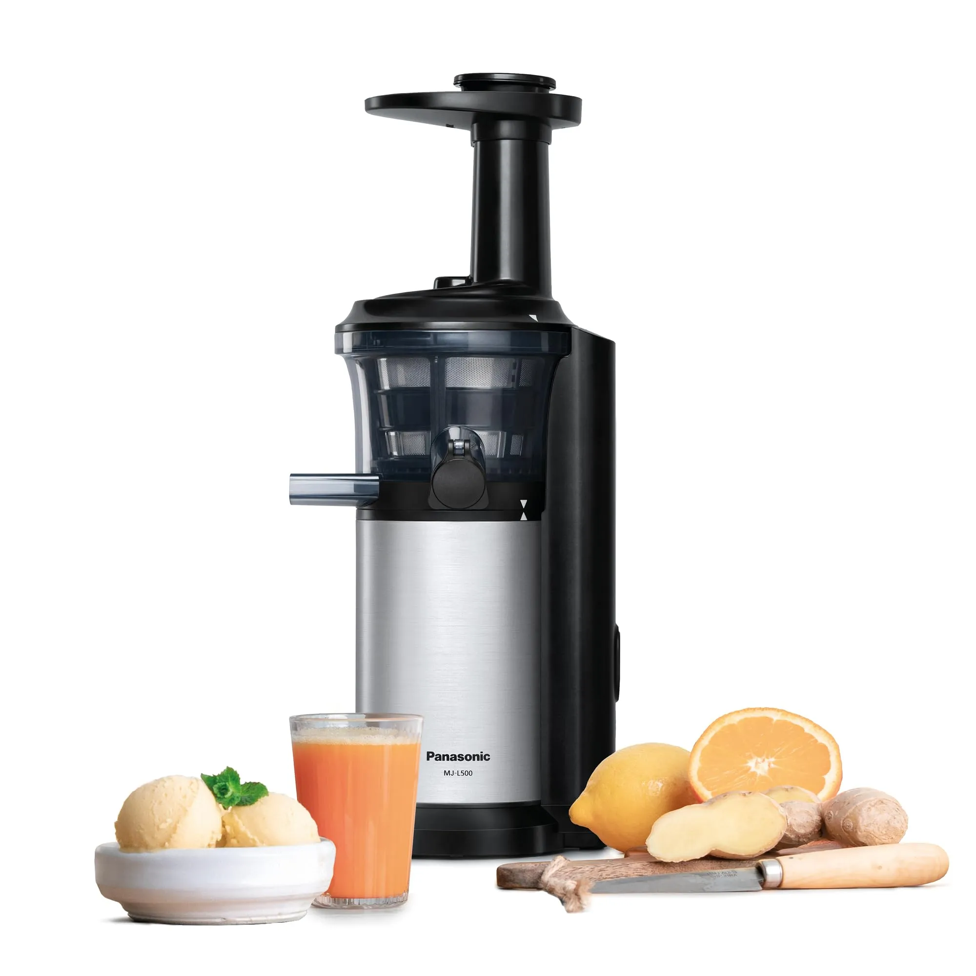 Panasonic MJ-L500 Slow Juicer Acciaio - immagine 10