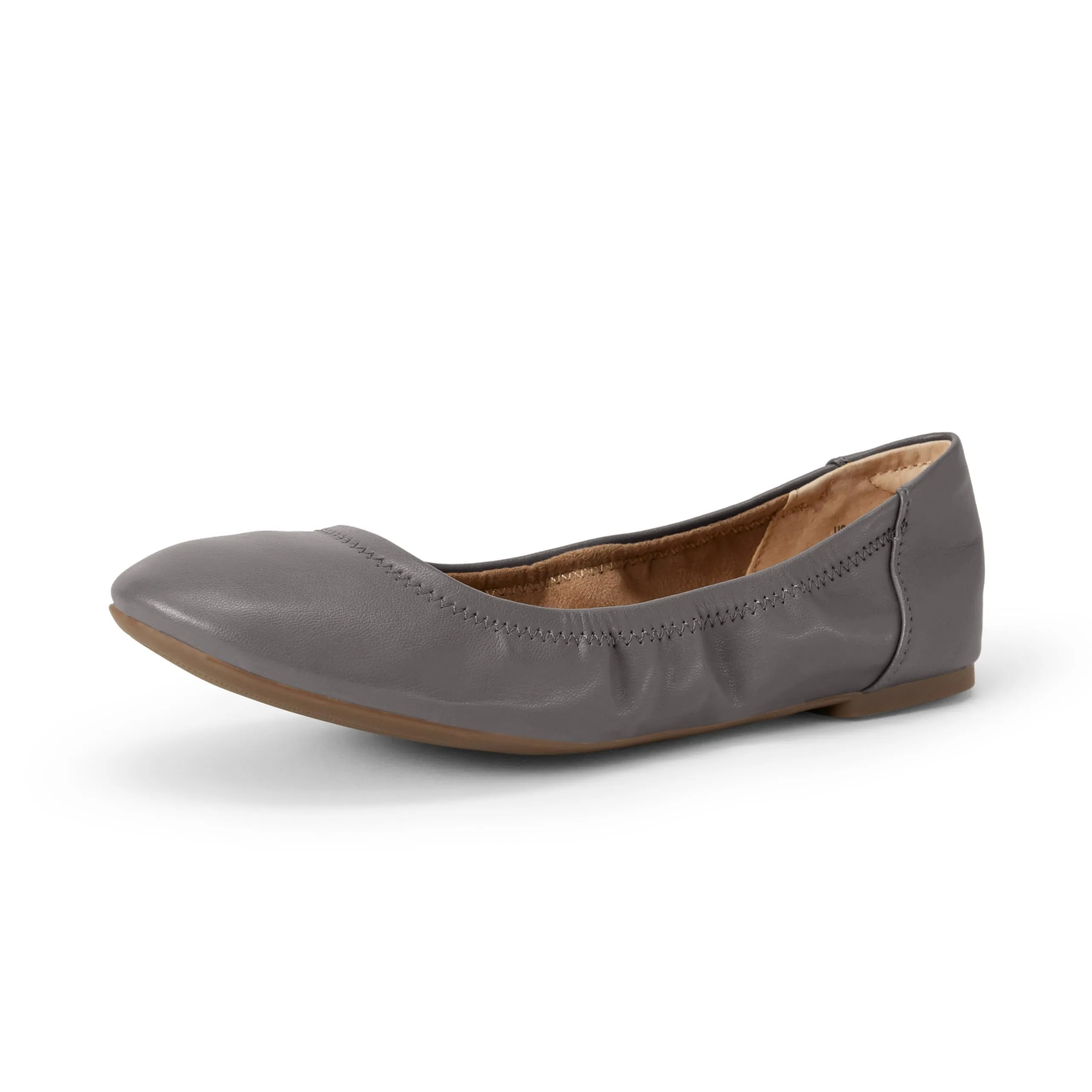 Amazon Essentials Ballerine Slip-on Donna, Carbone, 35.5 EU - immagine 1