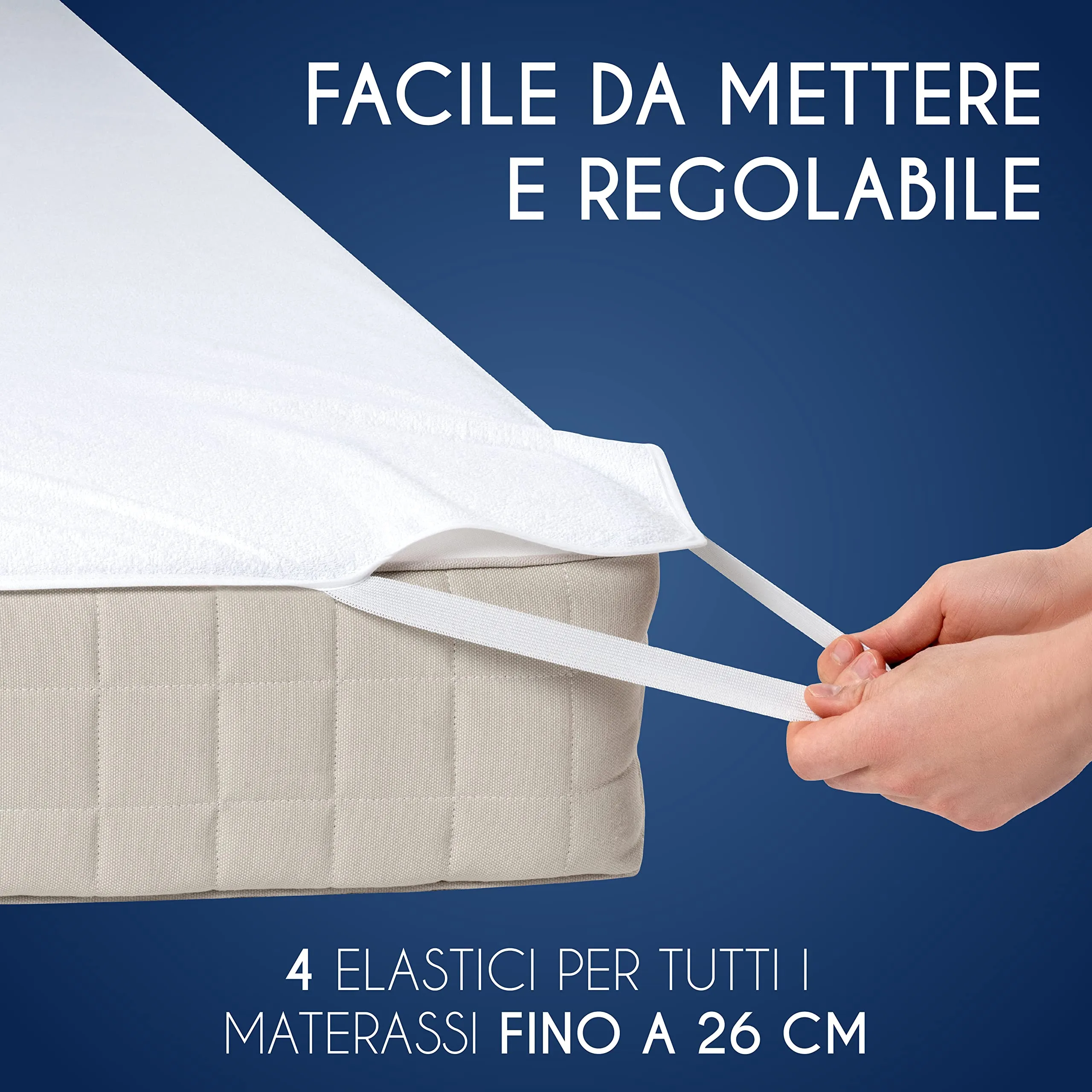 Dreamzie Coprimaterasso Impermeabile 120x190cm - immagine 4