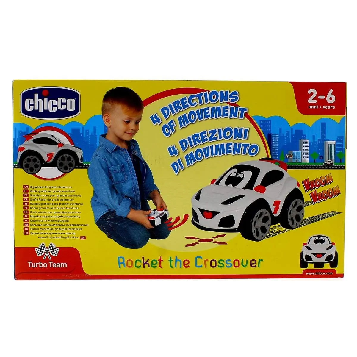 Chicco Rocket the Crossover RC Macchina Telecomandata per Bambini, Bianca - immagine 5