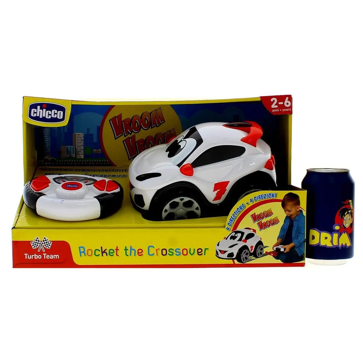 Chicco Rocket the Crossover RC Macchina Telecomandata per Bambini, Bianca - immagine 6