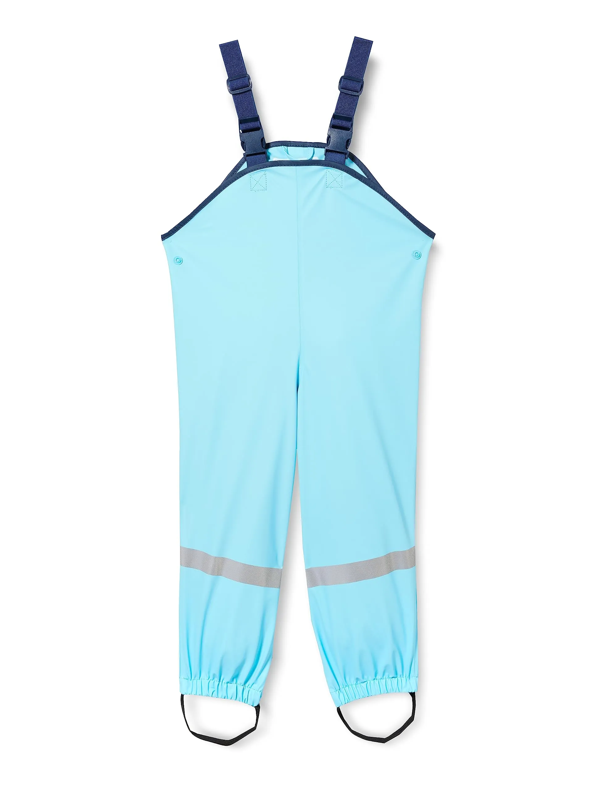 Playshoes Pantaloni Fango Salopette Antipioggia Unisex Bambini e Ragazzi, Turchese, 80 - immagine 1
