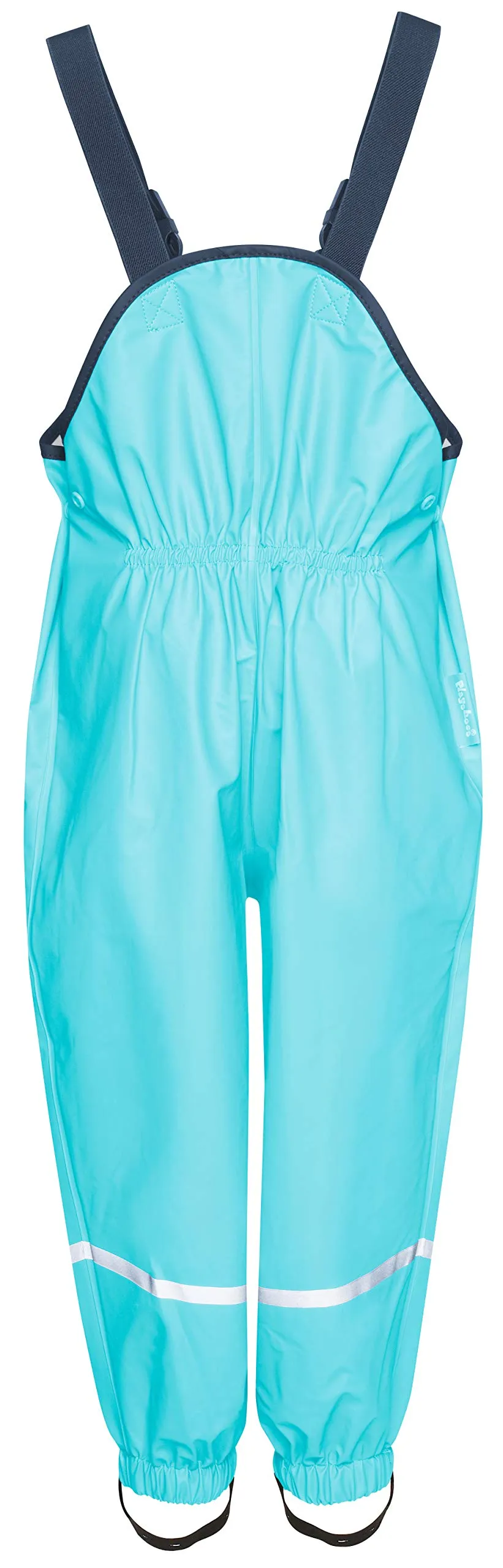 Playshoes Pantaloni Fango Salopette Antipioggia Unisex Bambini e Ragazzi Turchese 74 - immagine 2