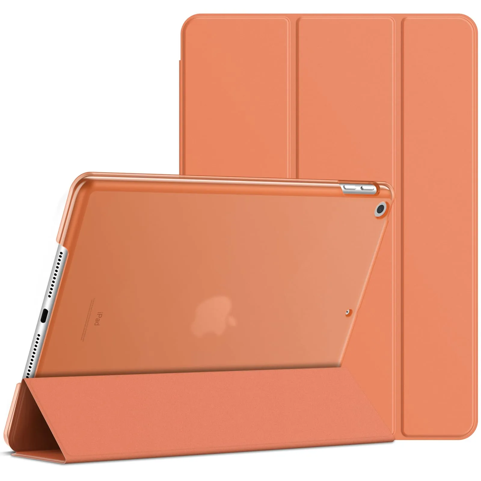 JETech Custodia per iPad 7ª/8ª/9ª Gen 10.2", Papaia - immagine 1