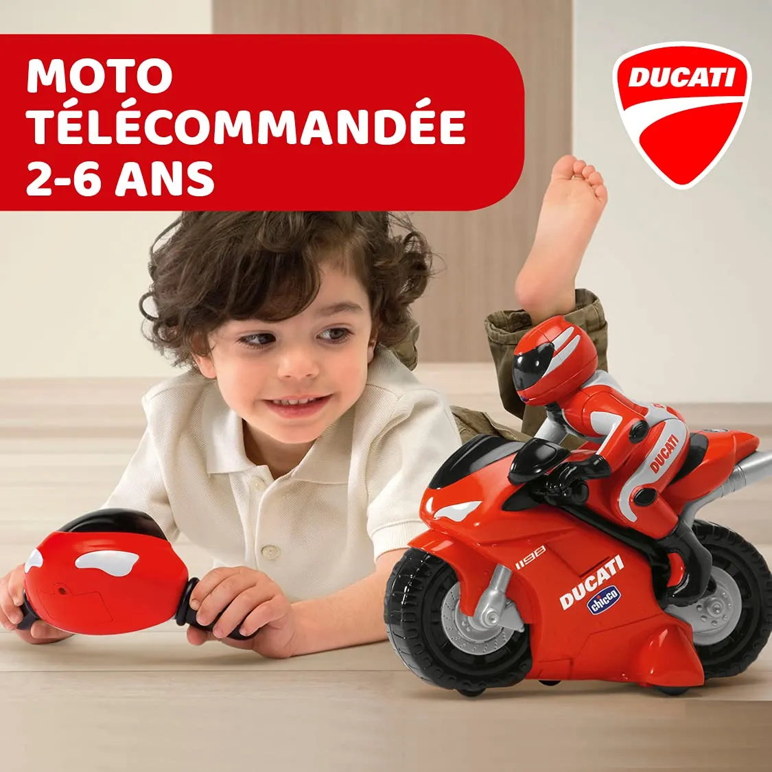 Chicco Ducati 1198 RC Moto Telecomandata - immagine 4