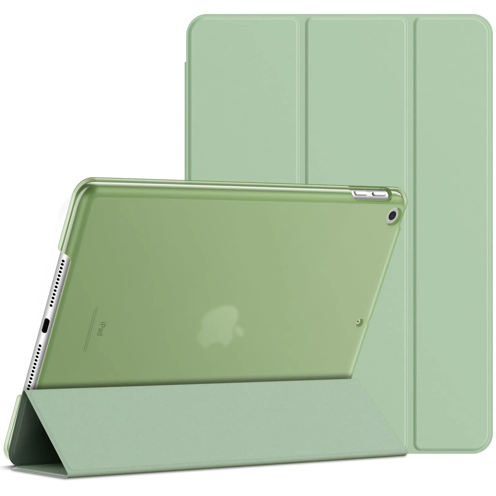 JETech Custodia per iPad 9ª/8ª/7ª Gen 10,2", Verde Matcha - immagine 1
