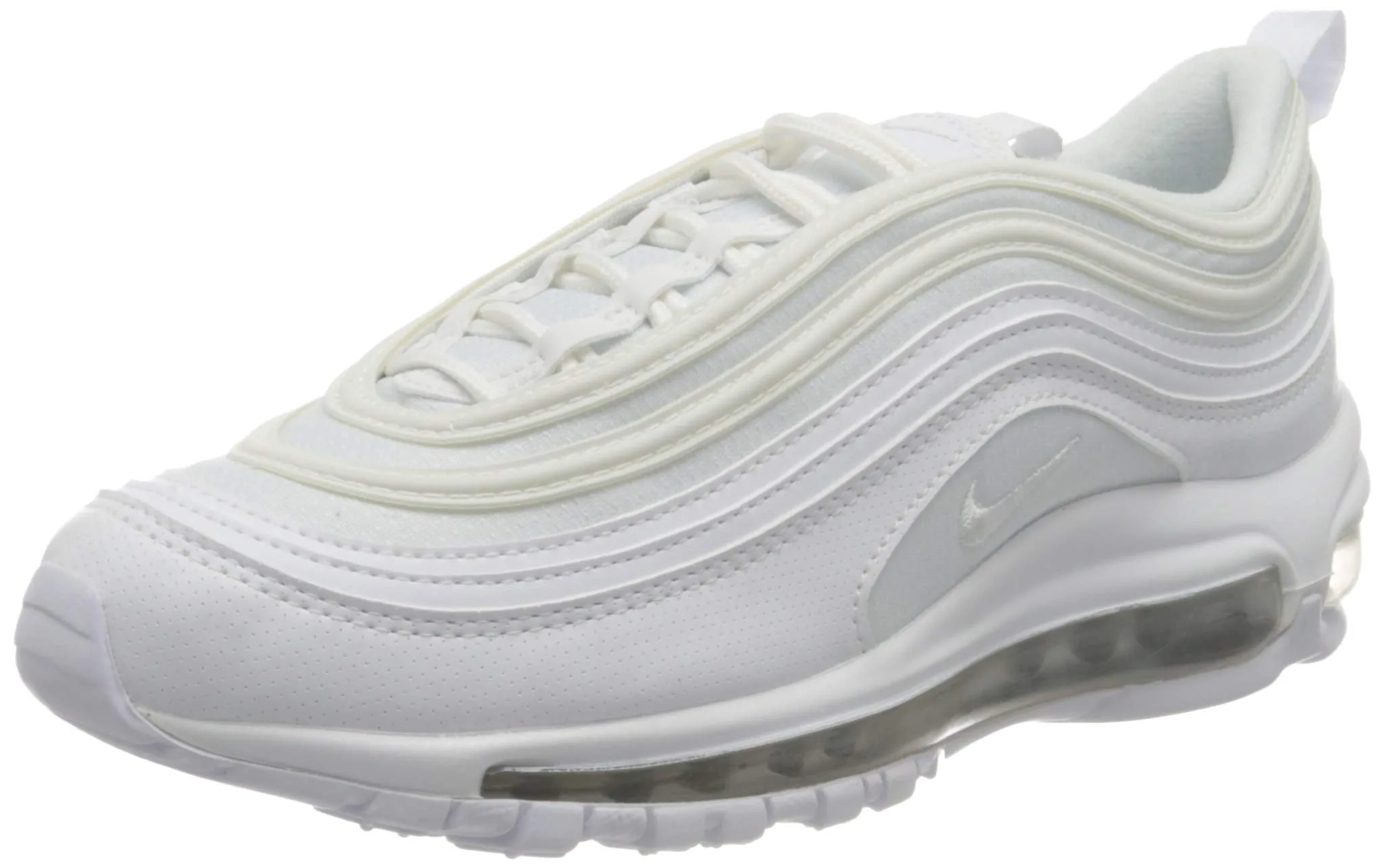 Nike Air Max 97 (GS) White/White/Metallic Silver 000, 38 EU - immagine 1