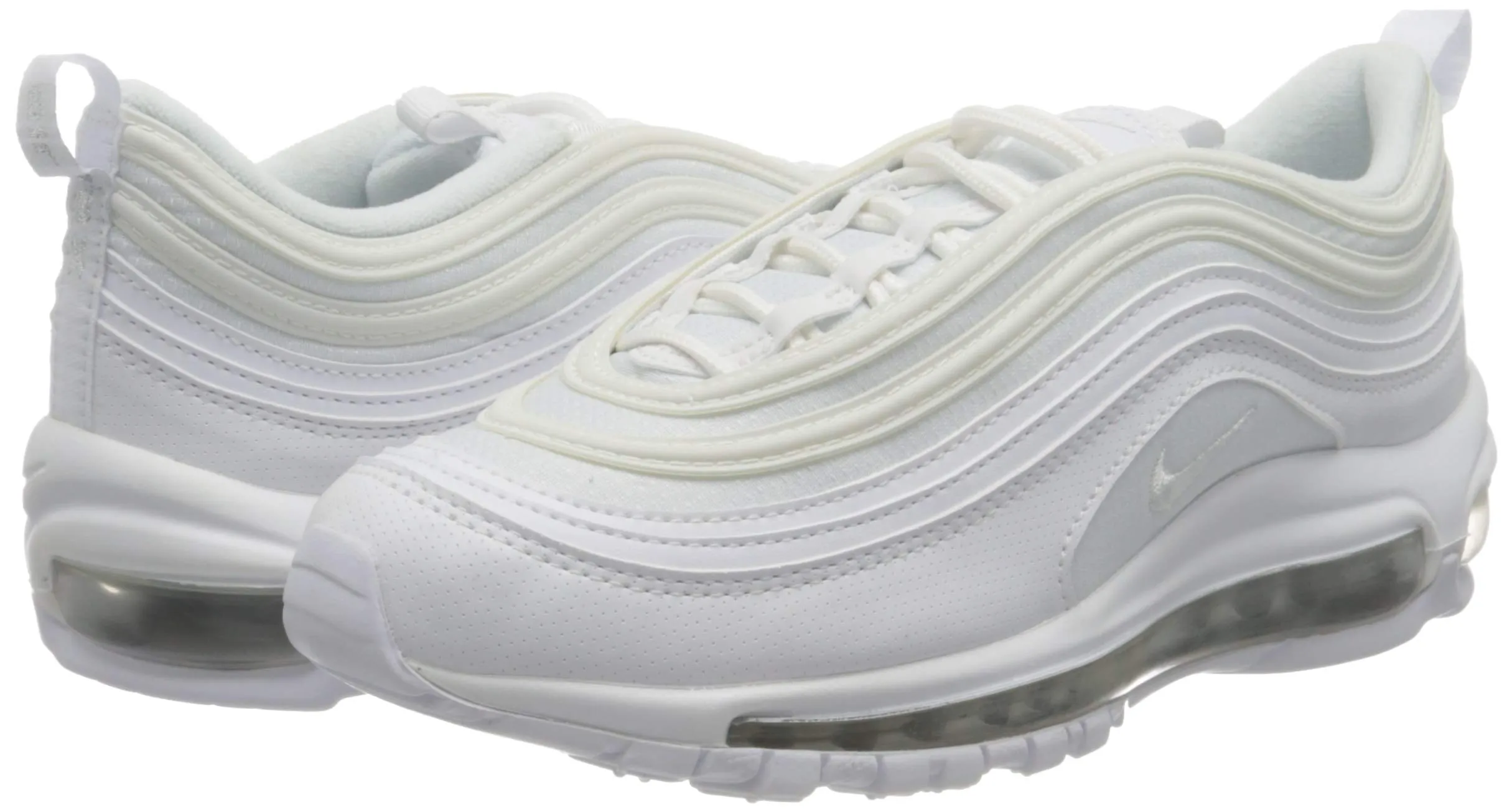 Nike Air Max 97 (GS) White/White/Metallic Silver 000, 38 EU - immagine 7