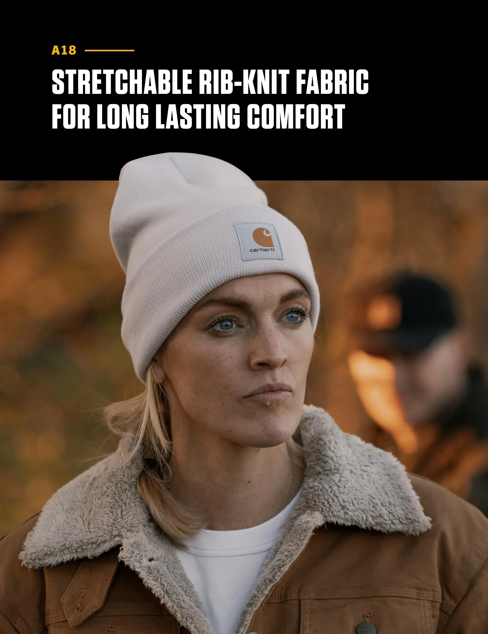 Carhartt Acrylic Watch Hat - Black, One Size - immagine 4