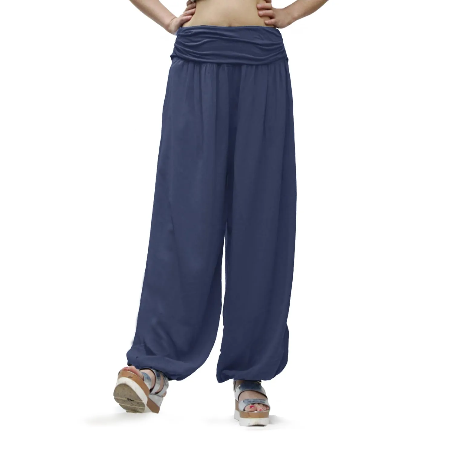 GLAMEXX24 Pantaloni Harem Donna Casual con Tasche per Yoga, Danza e Pilates - immagine 1