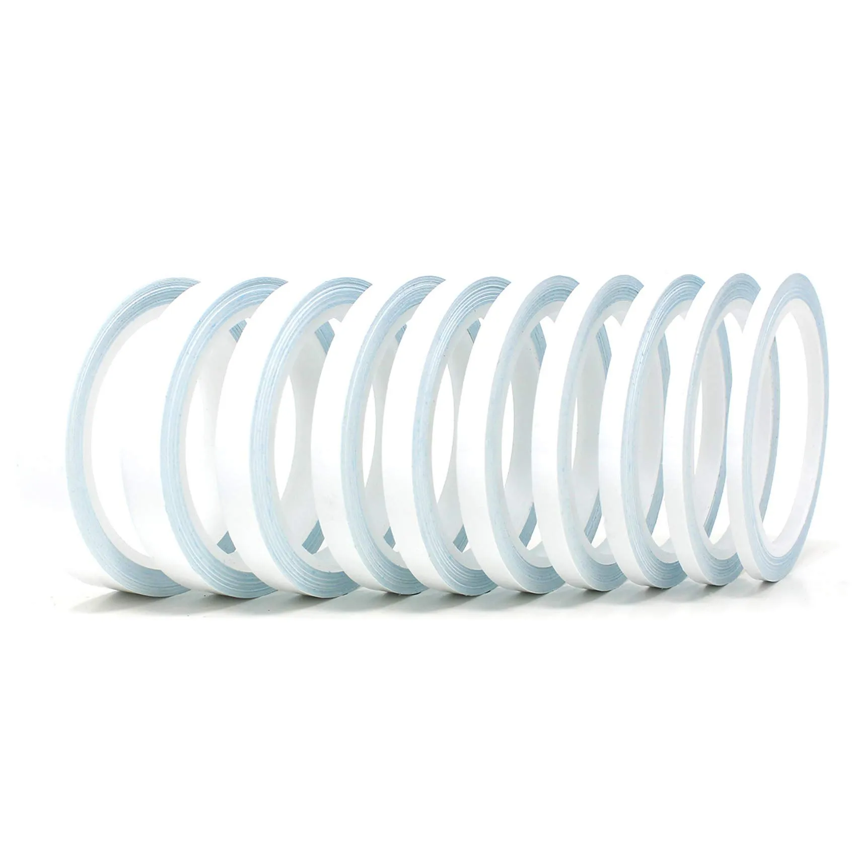 Finest Folia Strisce Adhesive Decorative 10m (7mm, Bianco) - immagine 3