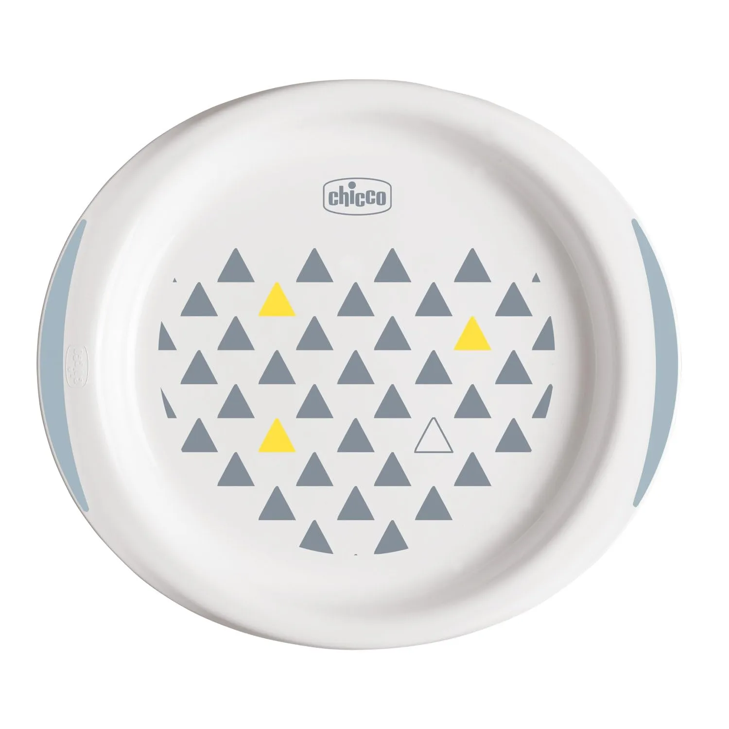 Chicco Set Piatti Bambini Svezzamento, Piatto Fondo e Piatto Piano, Base Antiscivolo, 2 Pezzi, 12+ Mesi, Neutro - immagine 3