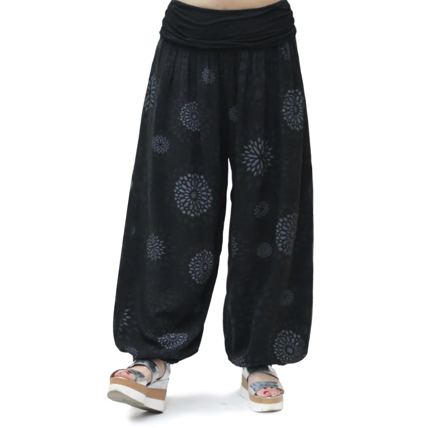 GLAMEXX24 Pantaloni Harem Donna, Pantaloni Yoga Casual con Tasche, Sportivi Leggeri per Jogging, Danza e Pilates - immagine 1