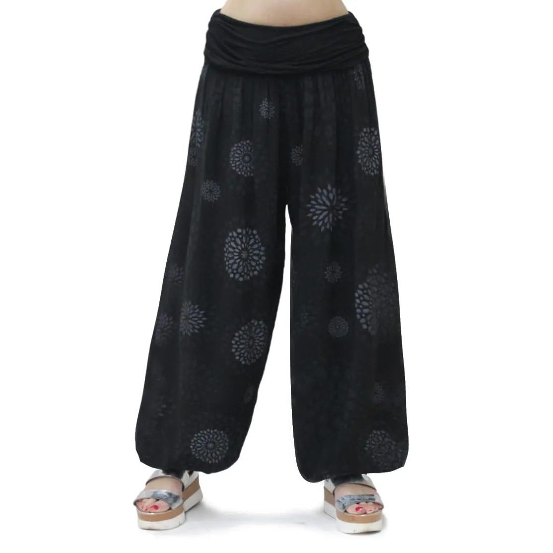 GLAMEXX24 Pantaloni Harem Donna, Pantaloni Yoga Casual con Tasche, Sportivi Leggeri per Jogging, Danza e Pilates - immagine 2