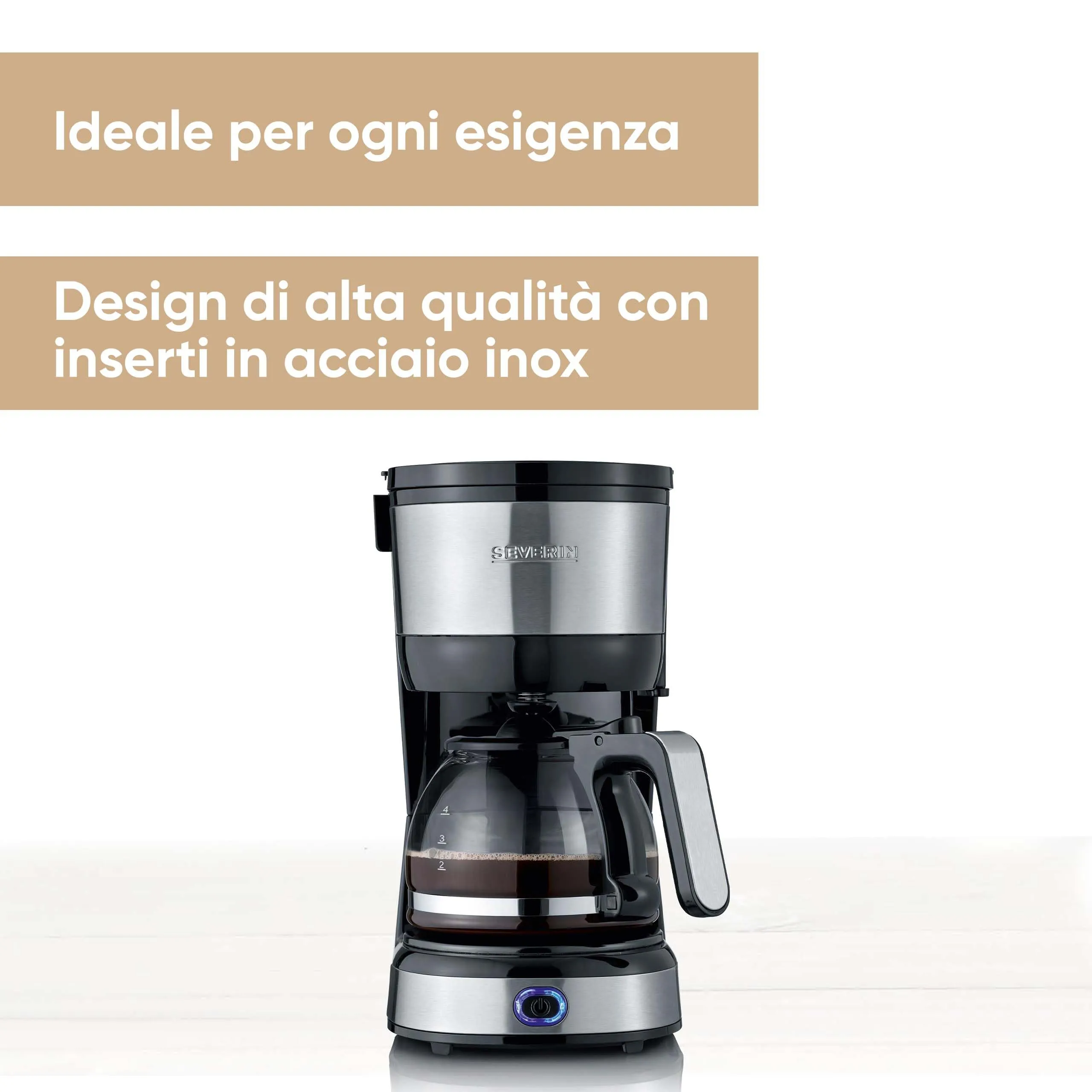 Severin Macchina Caffè Americano 0,5L 750W KA 4808 - immagine 2