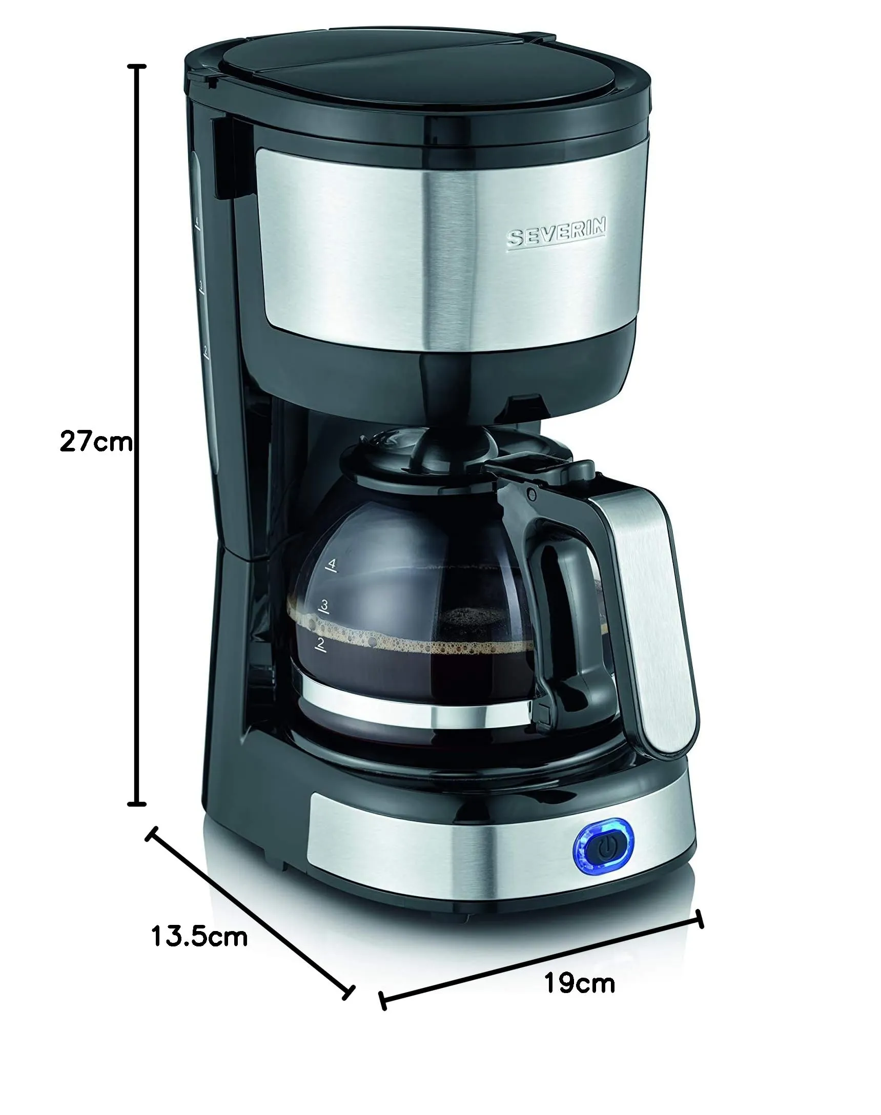Severin Macchina Caffè Americano 0,5L 750W KA 4808 - immagine 9