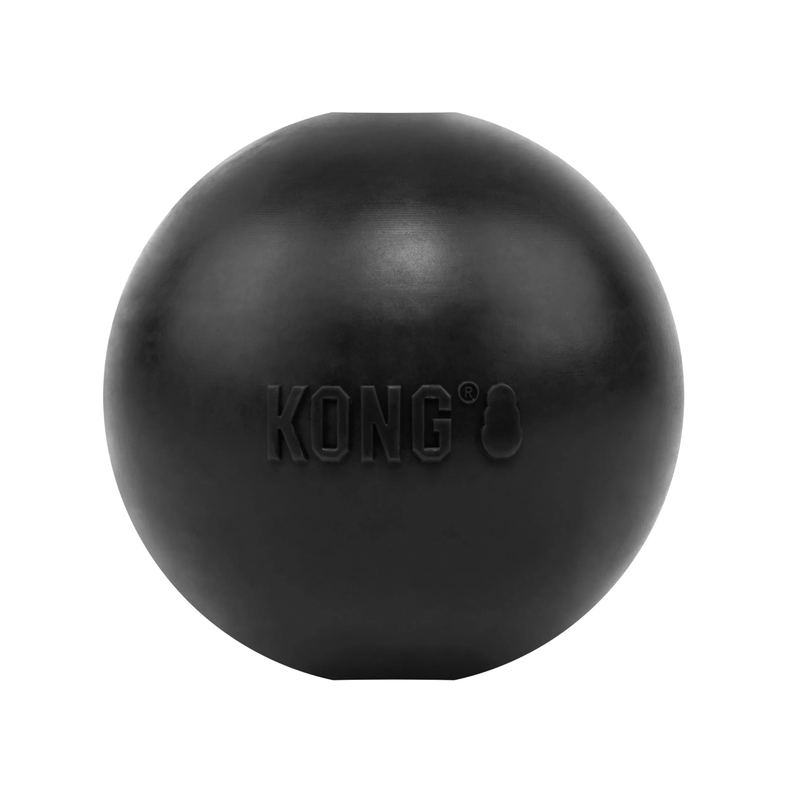 KONG Extreme Ball con Foro per Cani, Nero, Piccola - immagine 1