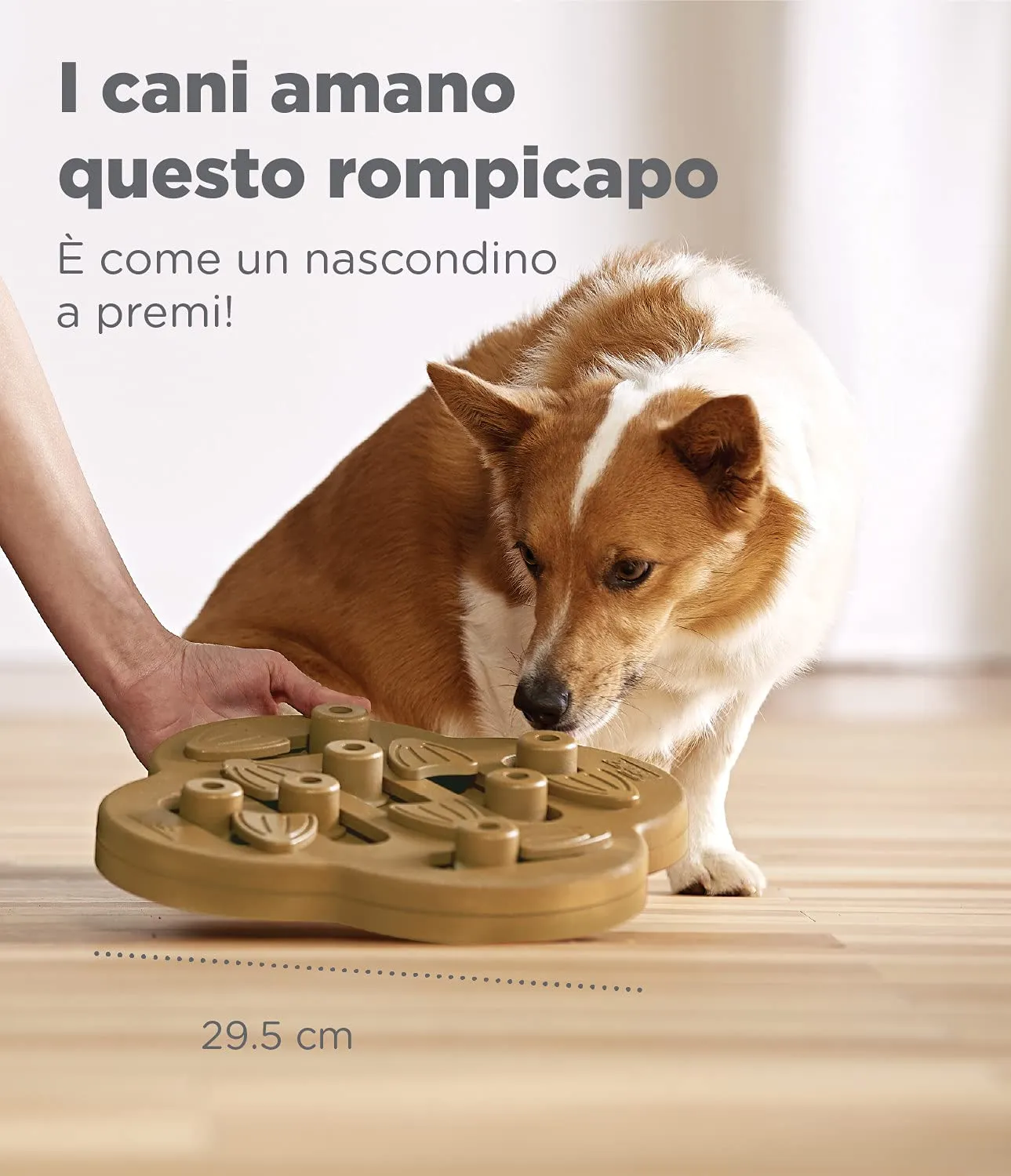 Outward Hound Nina Ottosson Dog Hide N' Slide Livello 2 - Marrone Chiaro - immagine 5