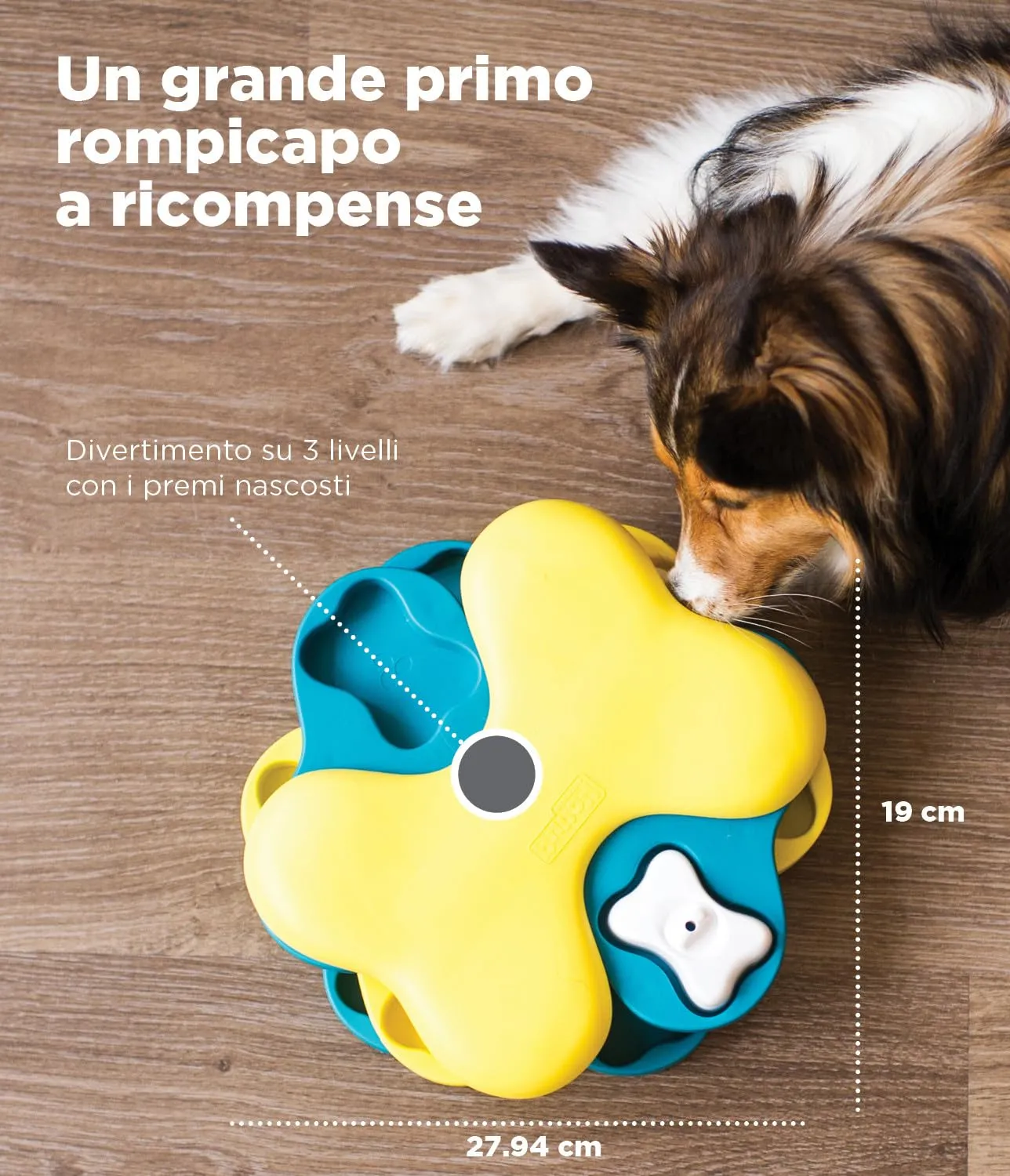 Outward Hound Nina Ottosson Dog Tornado - Gioco Rompicapo Interattivo Livello 2 - immagine 5