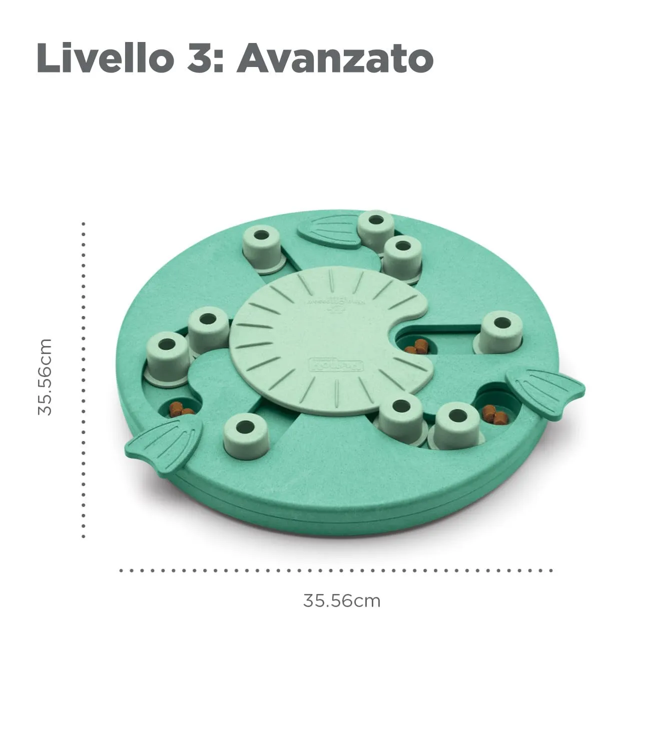 Outward Hound Nina Ottosson Dog Worker Gioco Rompicapo Interattivo per Cani Livello 3 - Verde - immagine 6
