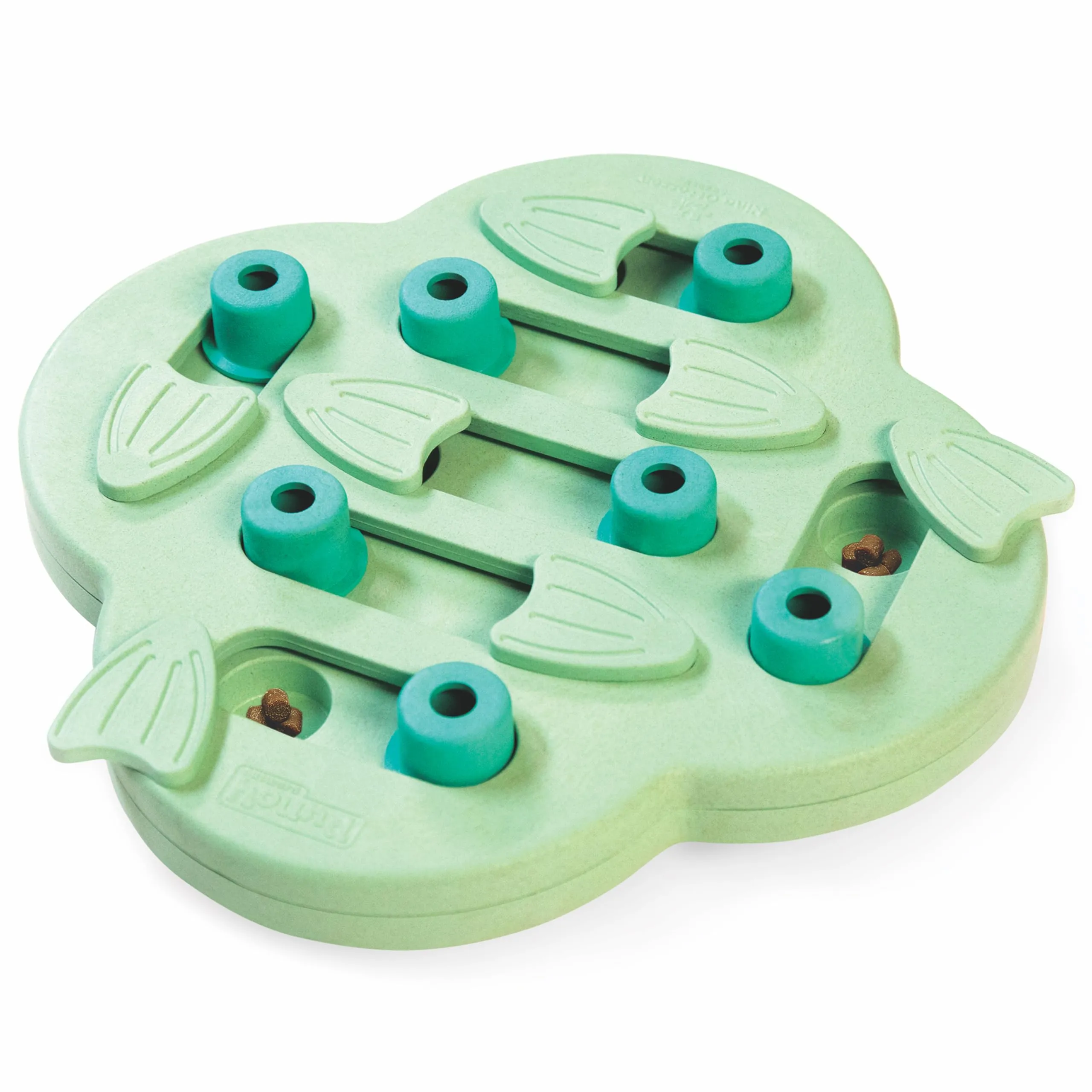 Outward Hound Nina Ottosson Puppy Hide n' Slide Gioco Interattivo per Cani Livello 2 - Verde - immagine 1