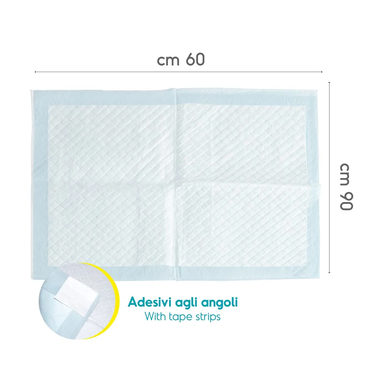 Record Tapiss Tappetini Igienici per Cani, 60x90cm, Confezione 100 pz - immagine 4