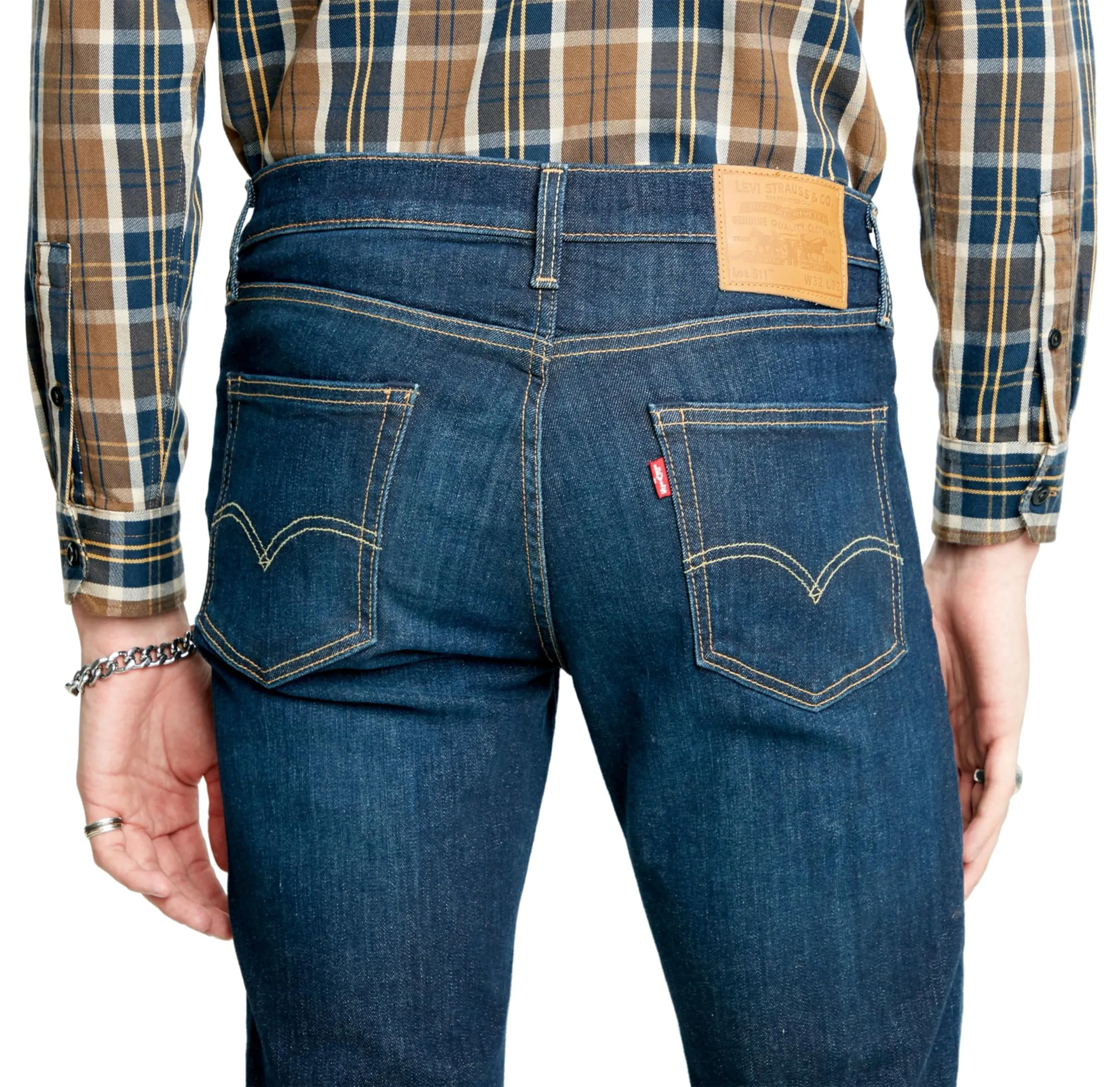 Levi's 511 Slim Jeans Uomo Biologia Adv 28W / 32L - immagine 9