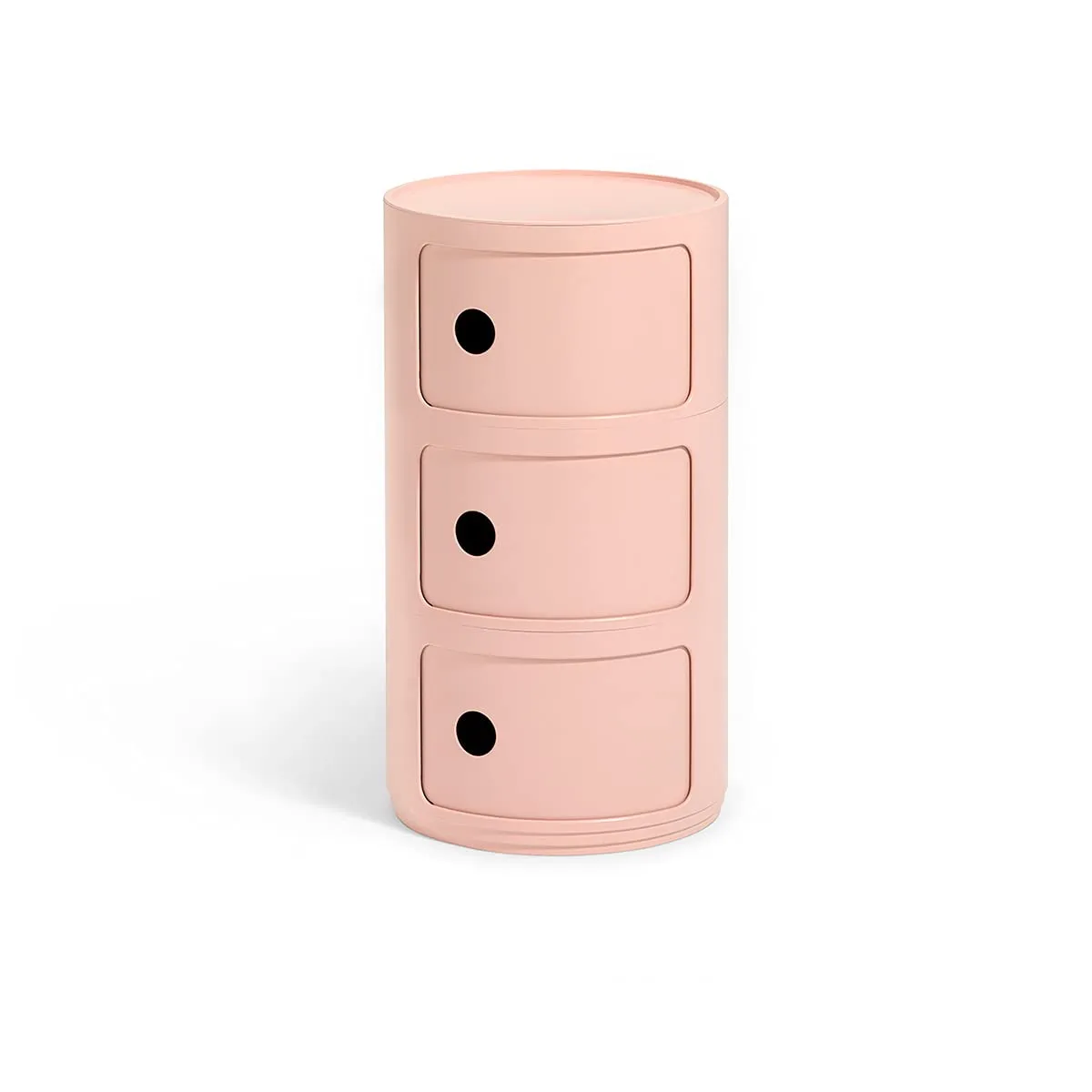 Kartell Componibili Bio Mobile Contenitore 3 Elementi, Rosa - immagine 1