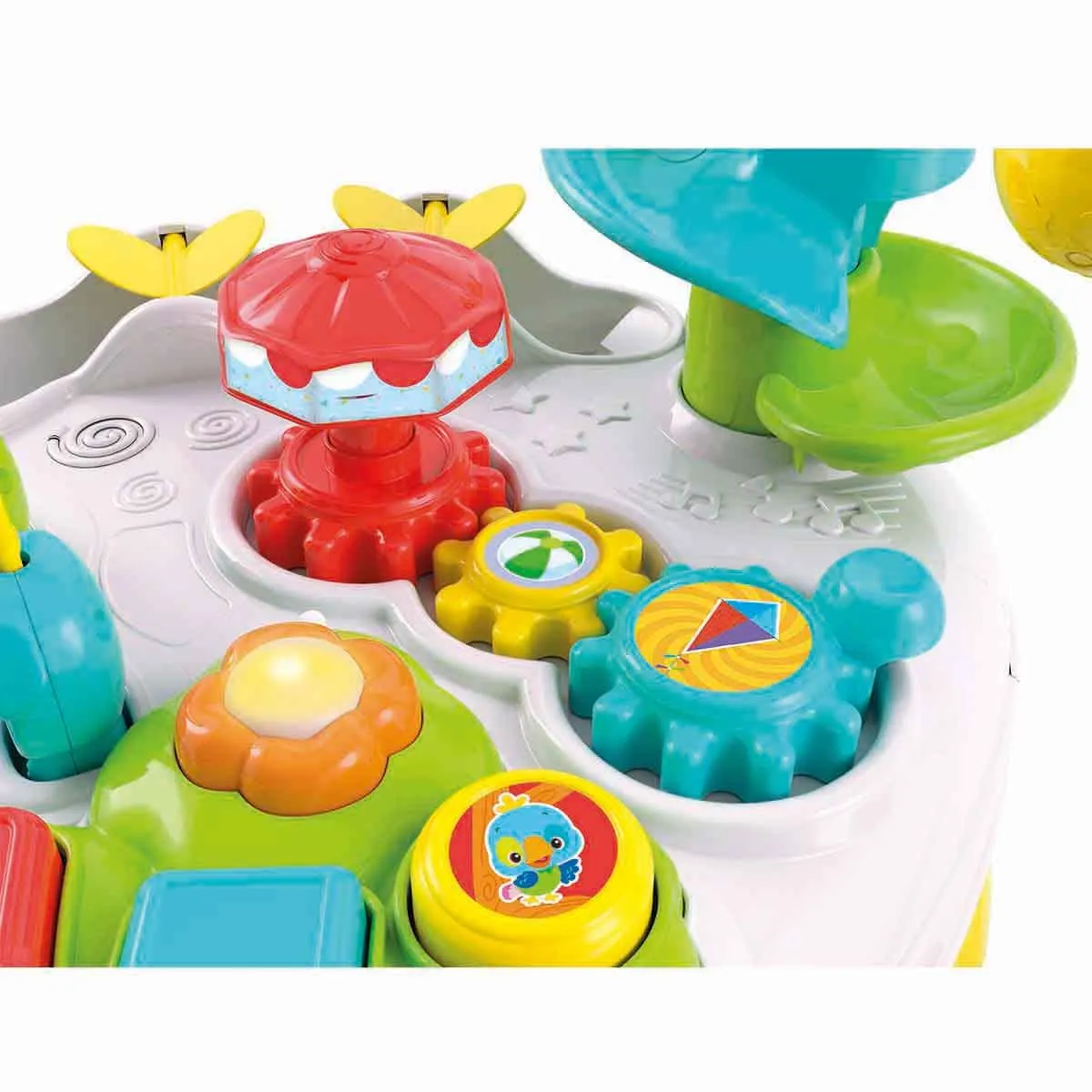 Clementoni Baby Tavolo Happy Park Tavolino Multiattività Interattivo 17300 - immagine 3
