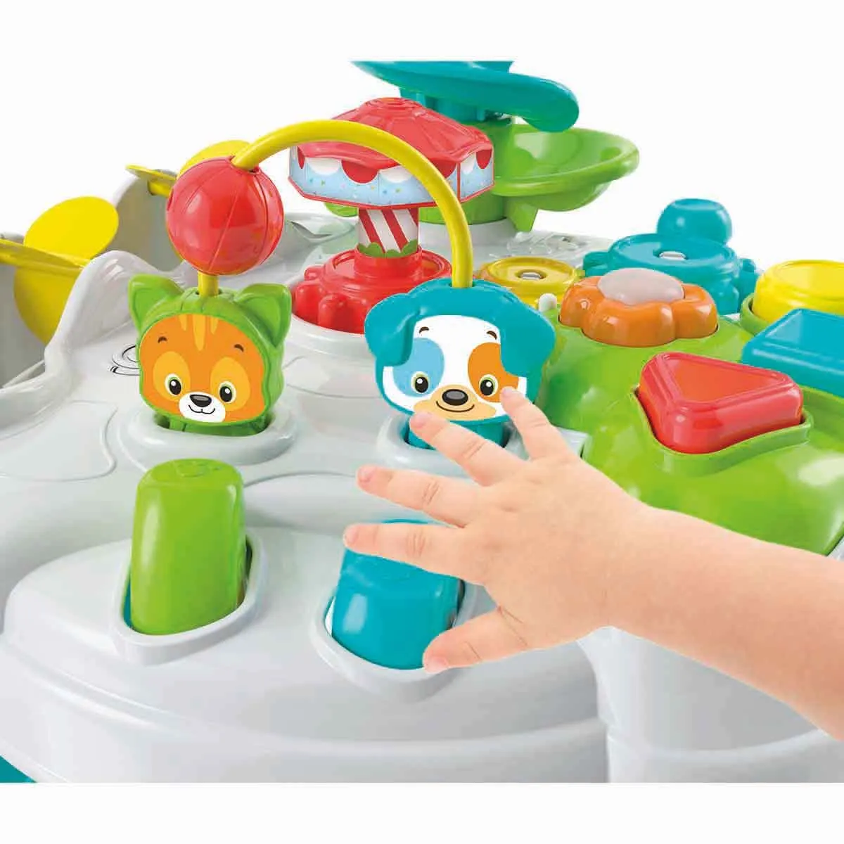 Clementoni Baby Tavolo Happy Park Tavolino Multiattività Interattivo 17300 - immagine 4