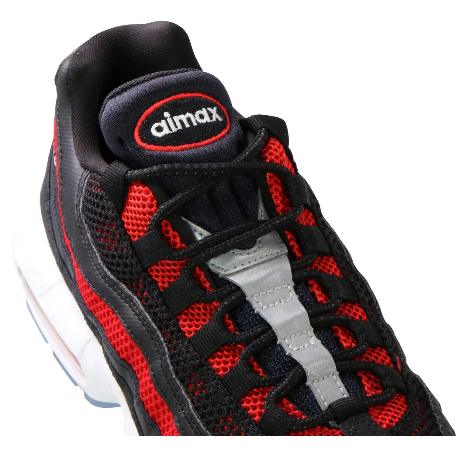 Nike Scarpe da Atletica Leggera, Black/White/University Red, 41 EU - immagine 7