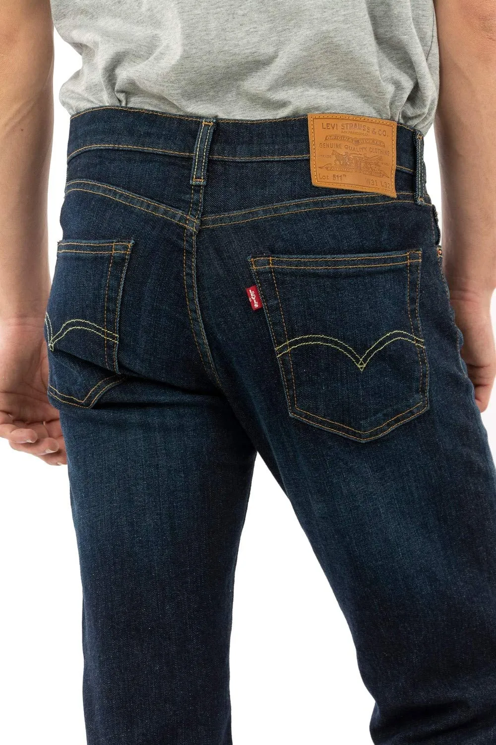 Levi's 511 Slim Jeans Uomo Biologia Adv 30W / 32L - immagine 3