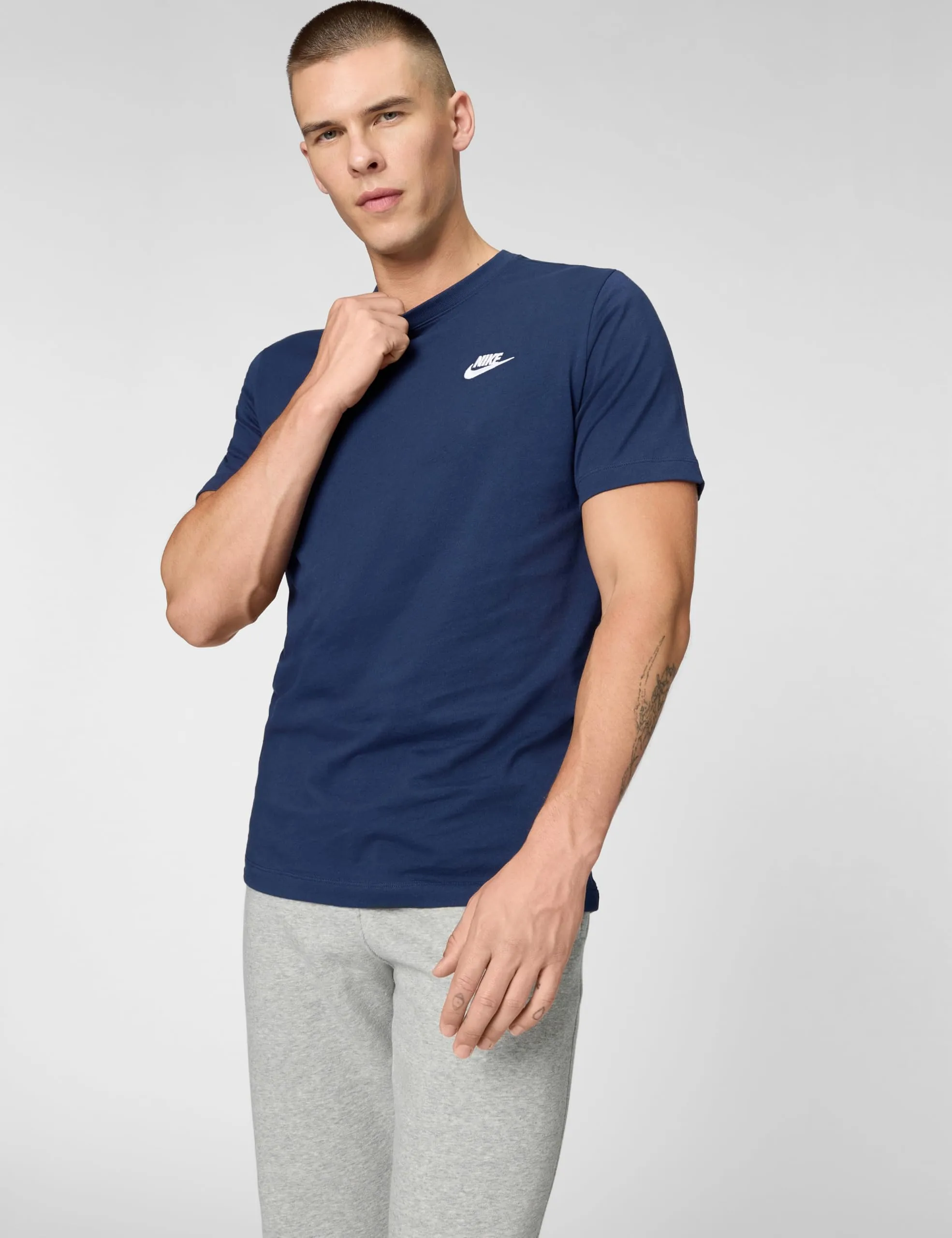 Nike NSW Club Tee - Blu, XL - immagine 3