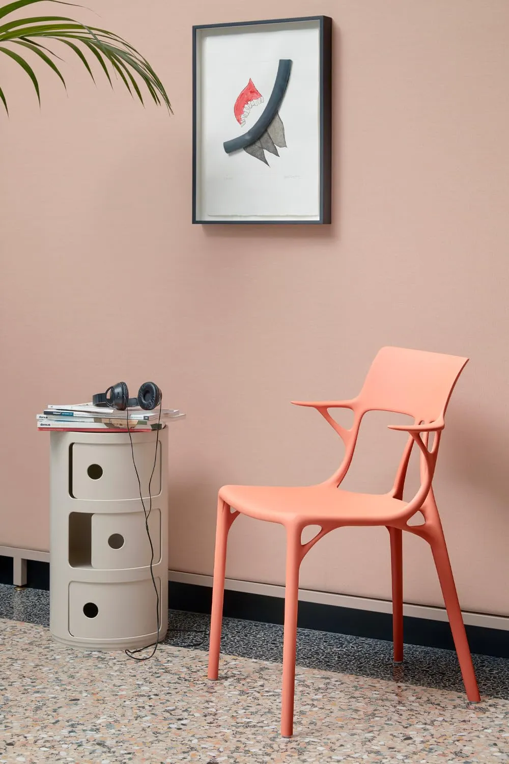 Kartell Componibili Bio Mobile Contenitore 3 Elementi, Panna - immagine 2